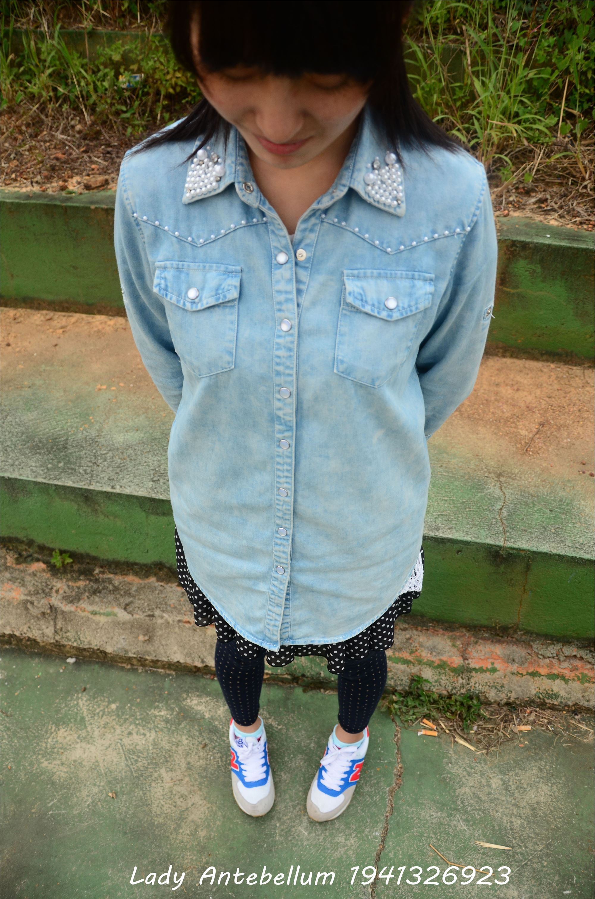 [战前女神] 恋足美腿棉袜女神级摄影套图 018