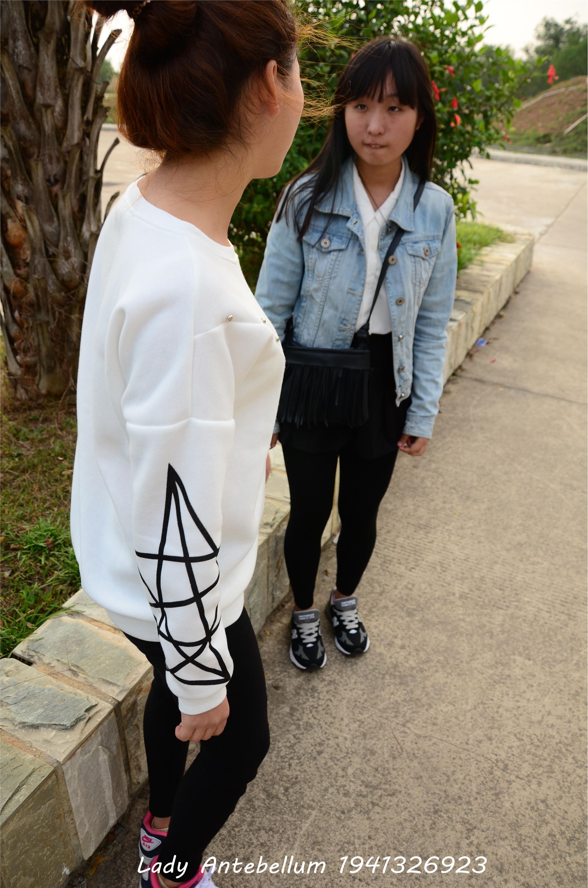 [战前女神] 恋足美腿棉袜女神级摄影套图 019