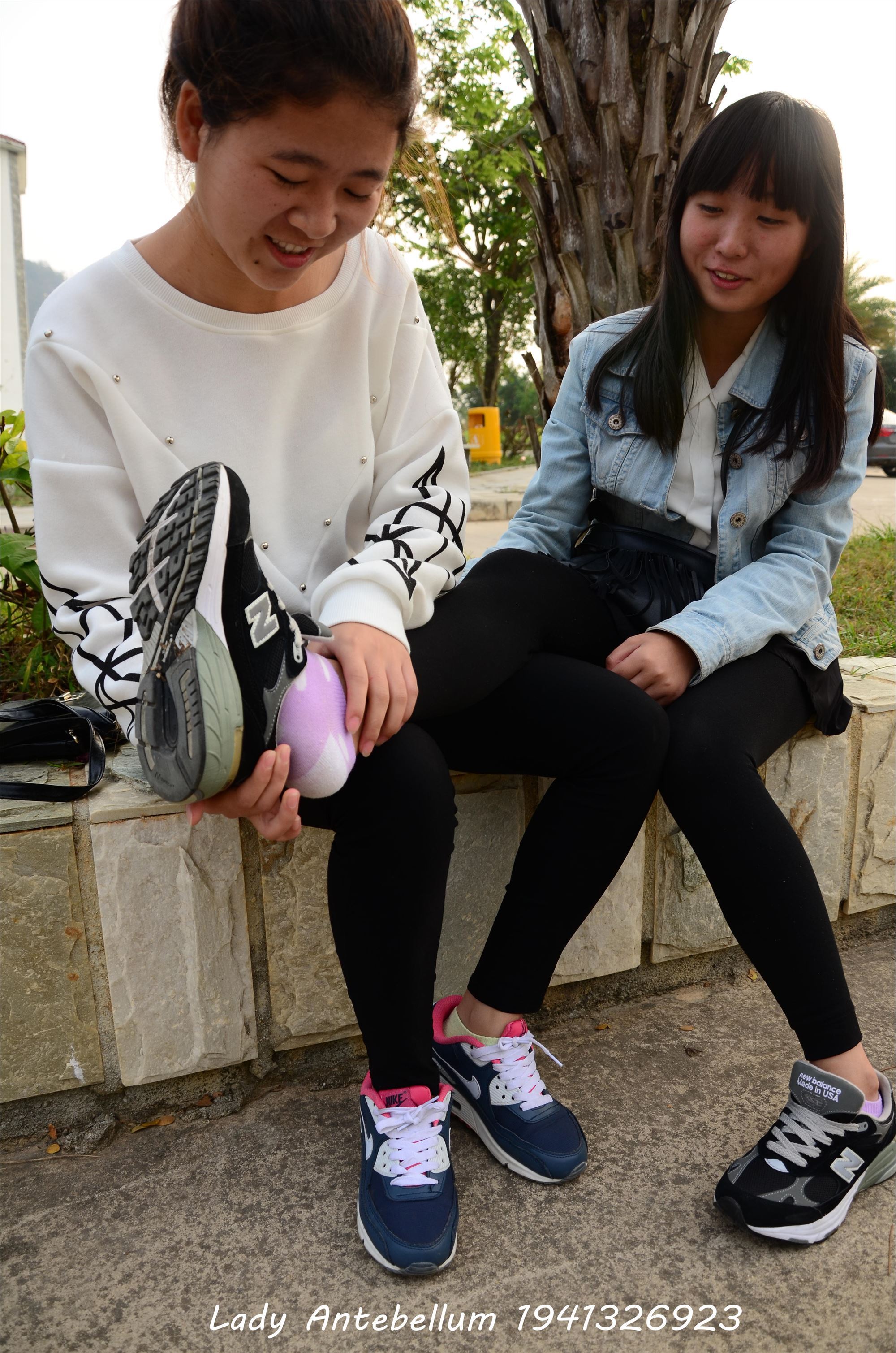 [战前女神] 恋足美腿棉袜女神级摄影套图 019