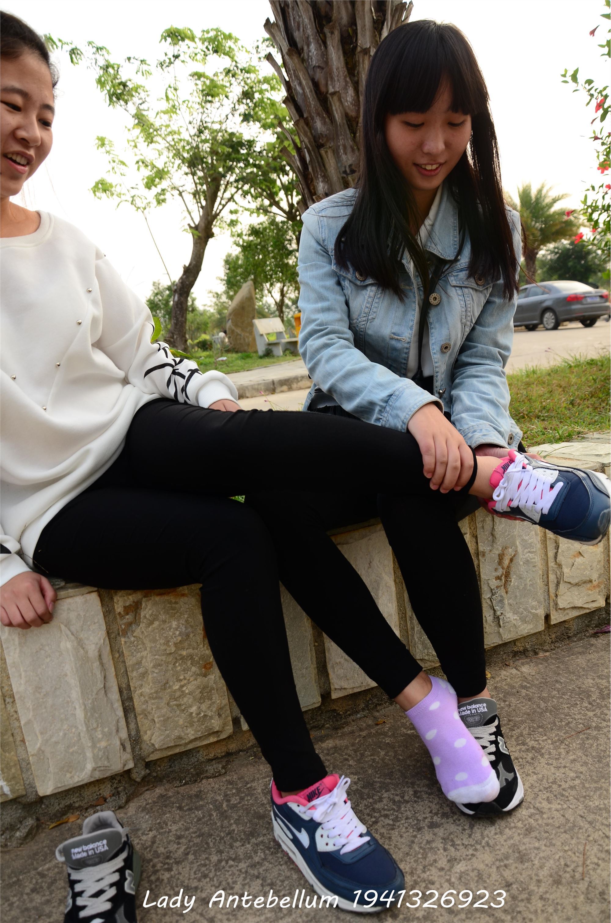 [战前女神] 恋足美腿棉袜女神级摄影套图 019