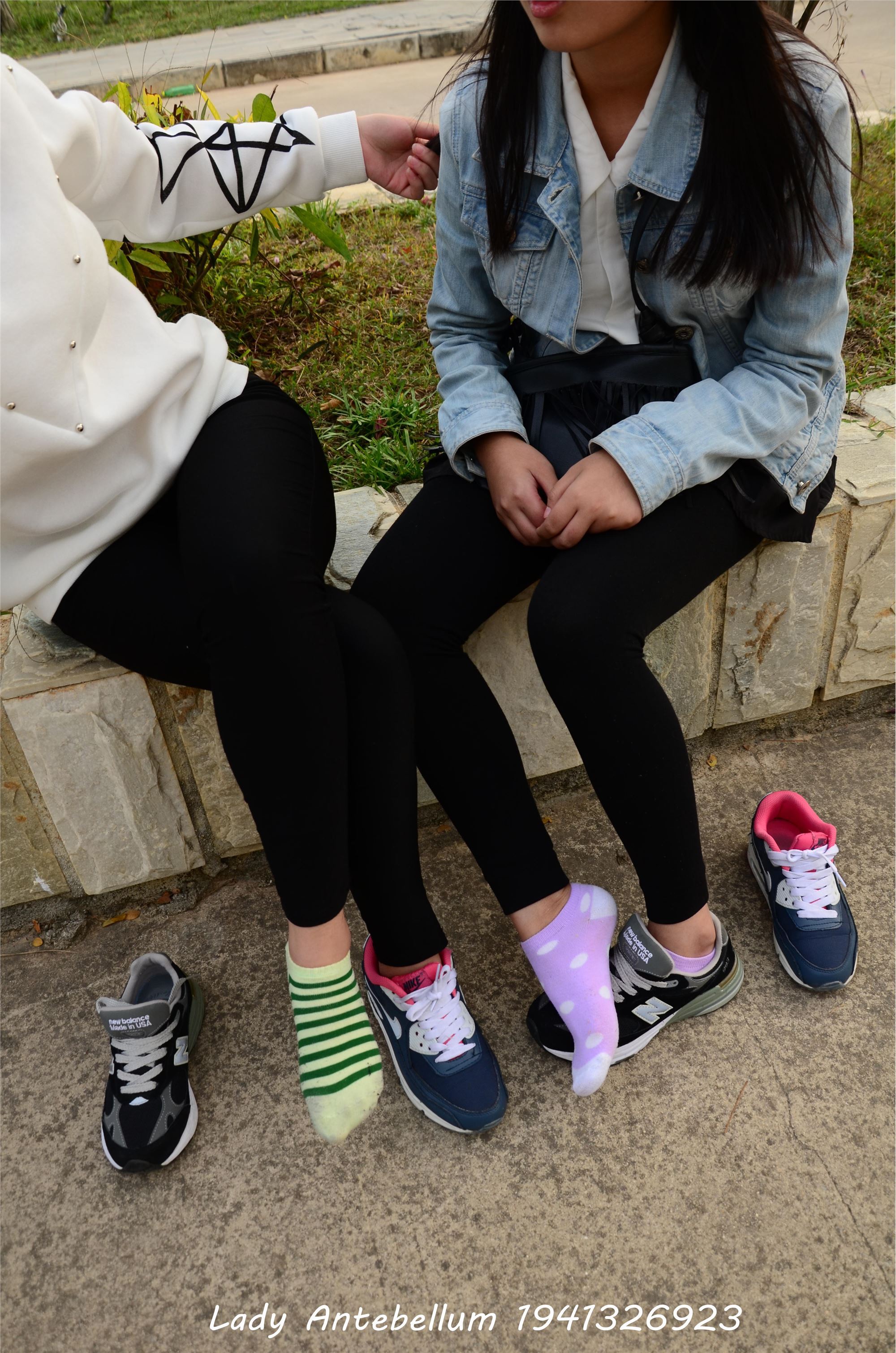 [战前女神] 恋足美腿棉袜女神级摄影套图 019