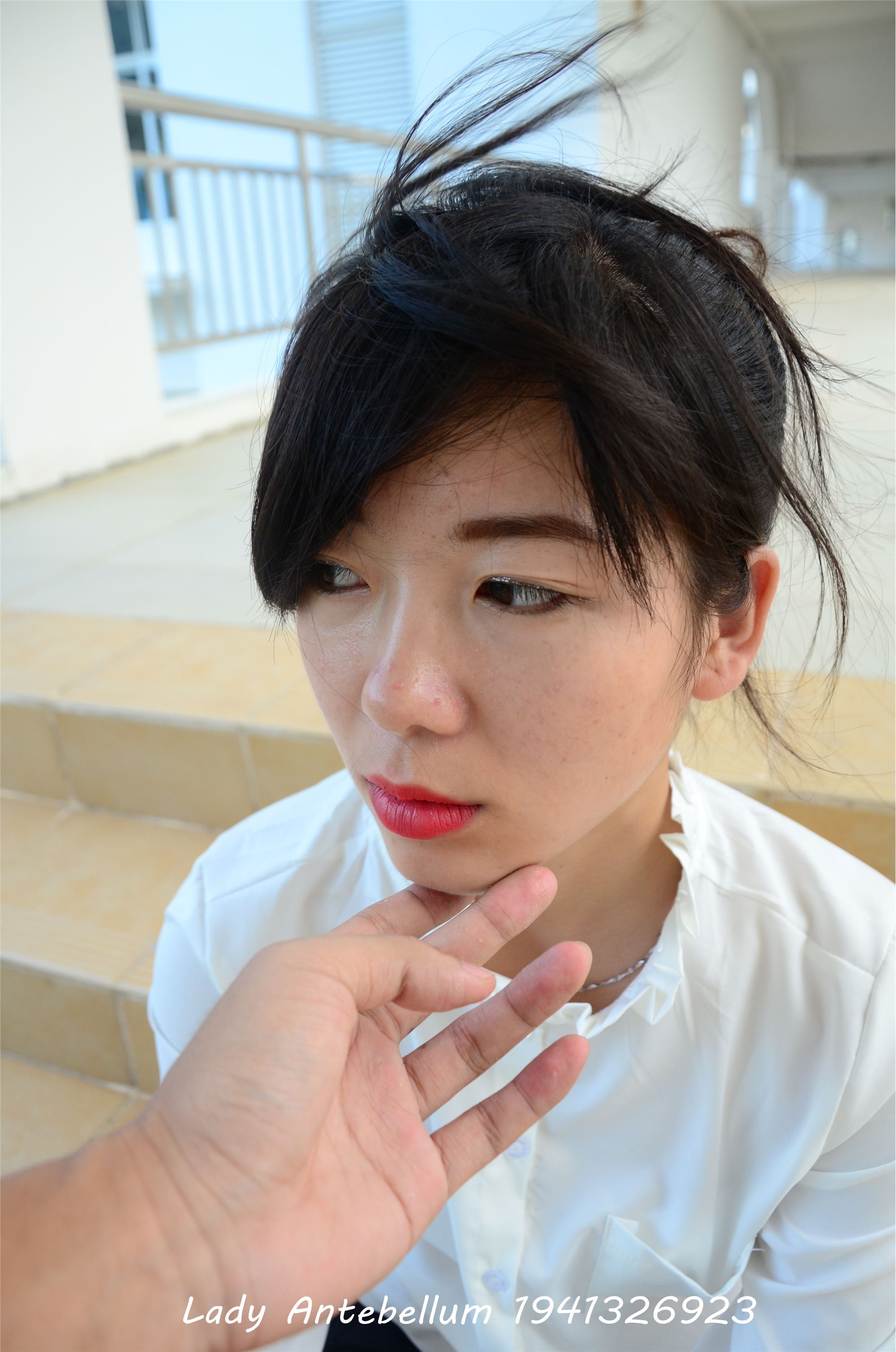 [战前女神] 恋足美腿棉袜女神级摄影套图 040