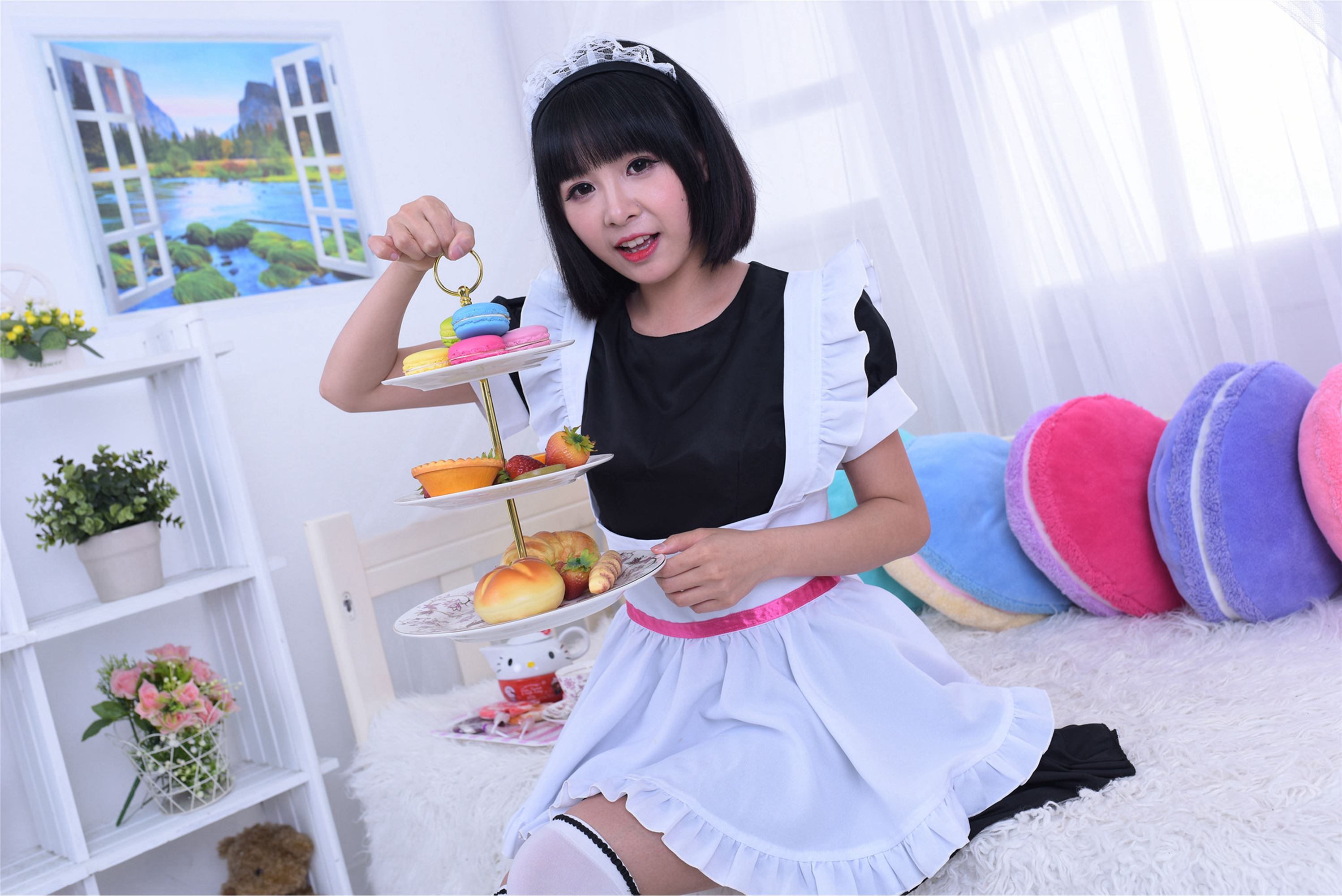 制服女生 No.004 海琳 护士与女仆