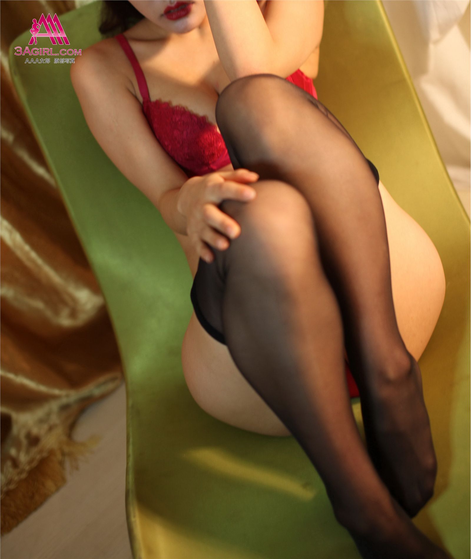 [3Agirl] 20131213 AAA女郎 NO.134 黑絲圓臀