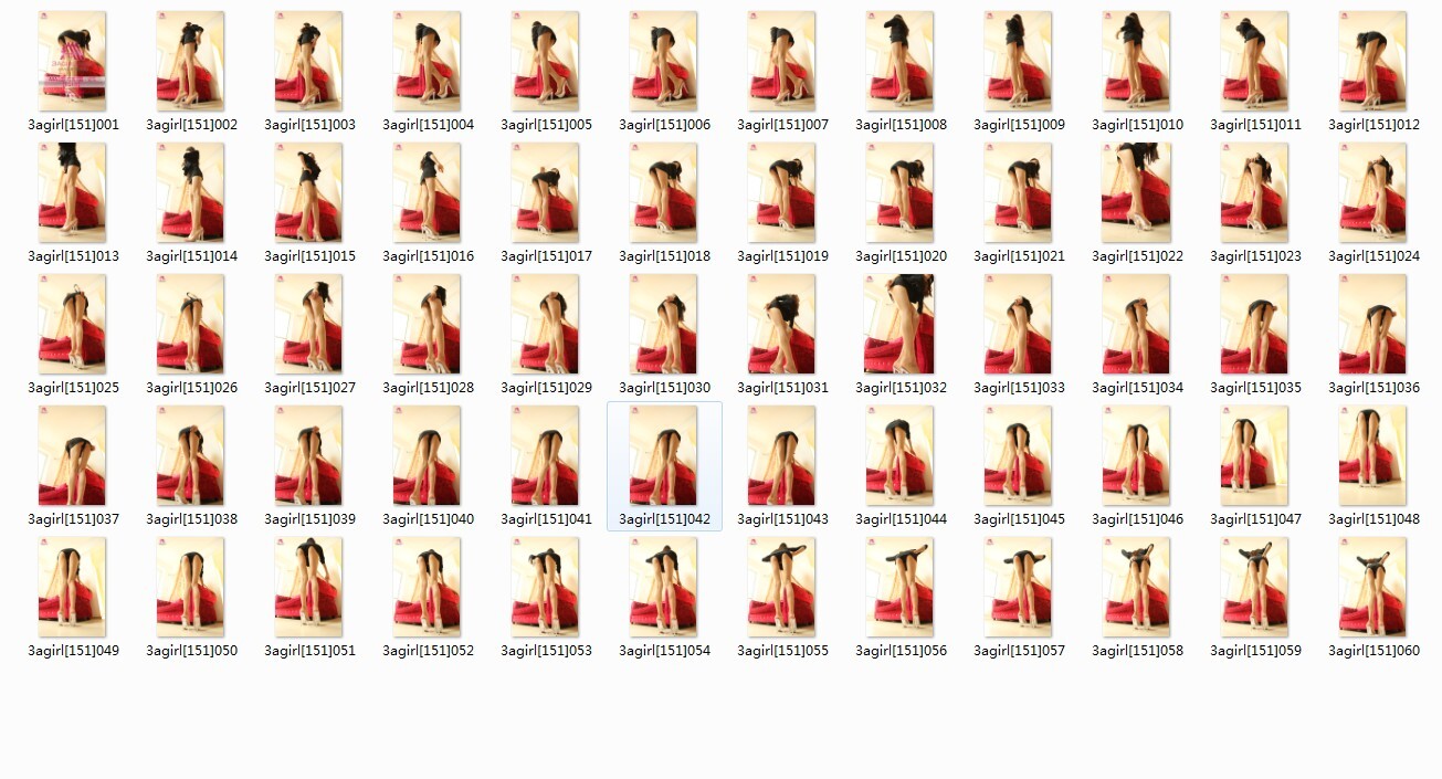 [3Agirl]2014.01.02 AAA女郎No.152底視美腿 安雪