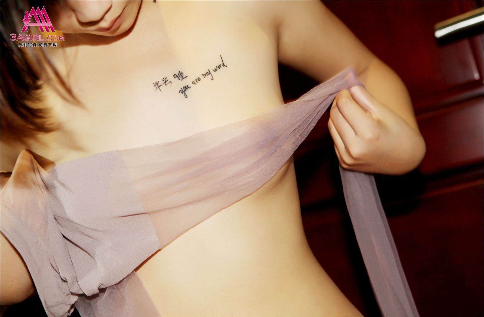 [3Agirl写真]2014.03.16 AAA女郎 No.221 秘密细裸：乐乐