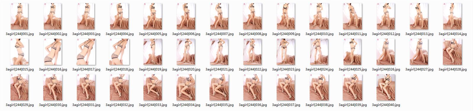 [3Agirl]2014.04.09 AAA女郎No.244 野性豹紋：小悅