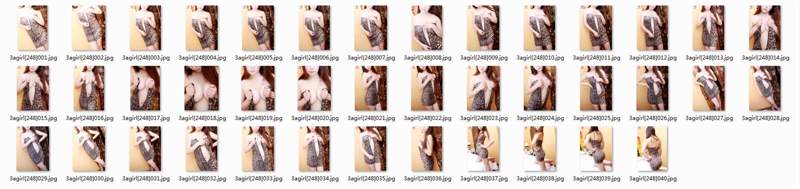 [3Agirl][04.13]AAA女郎No.248豹紋美胸：米雪（一）