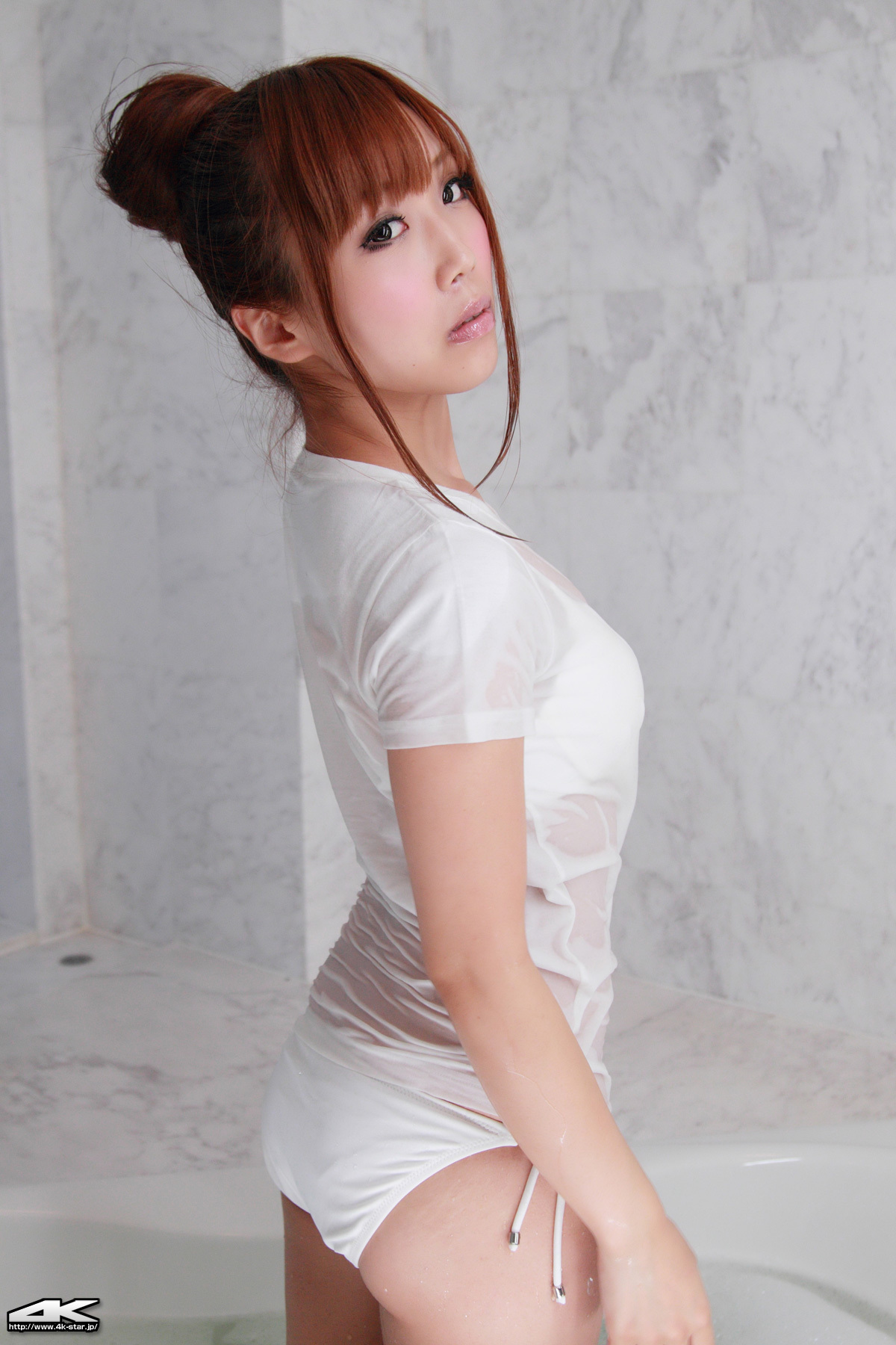 NO.00005 如月くるみ「水着（ホワイト） 4k-star日本制服美女图片