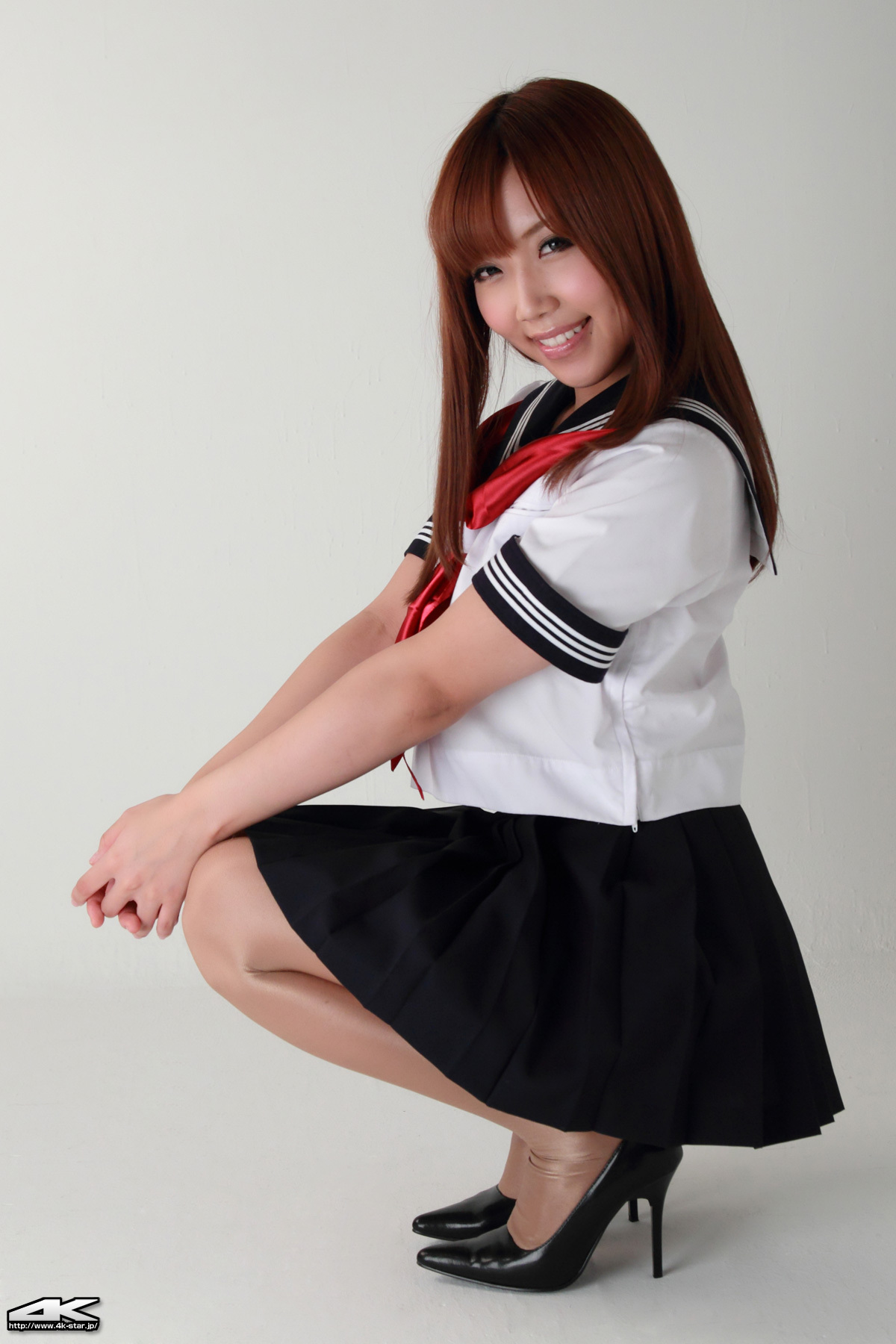 4k-star套图 日本性感美女 NO.00018 如月くるみ「セーラー服」