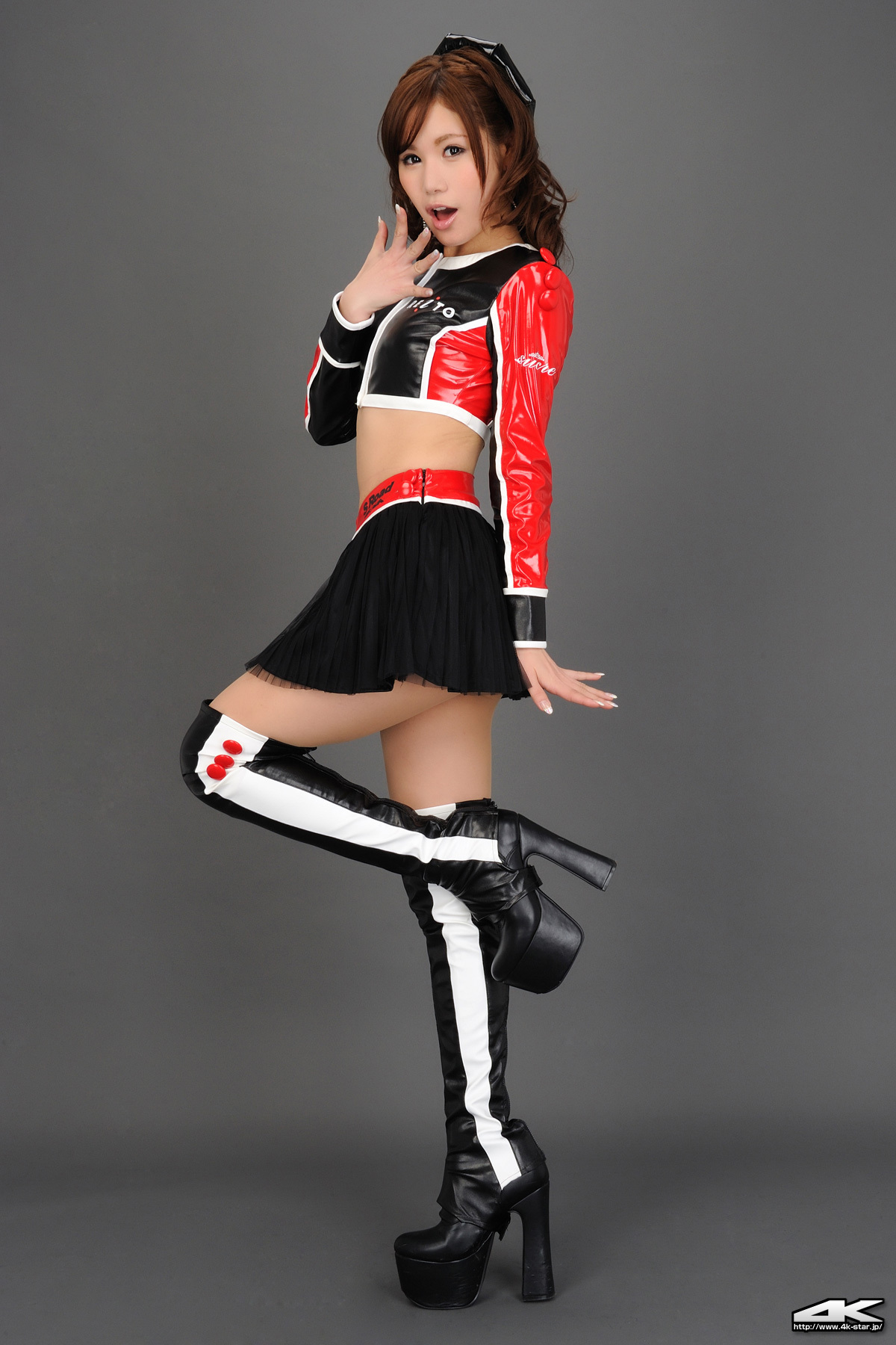 熊乃あい 「レースクイーン」日本性感制服美女[4K-Star] NO.00022