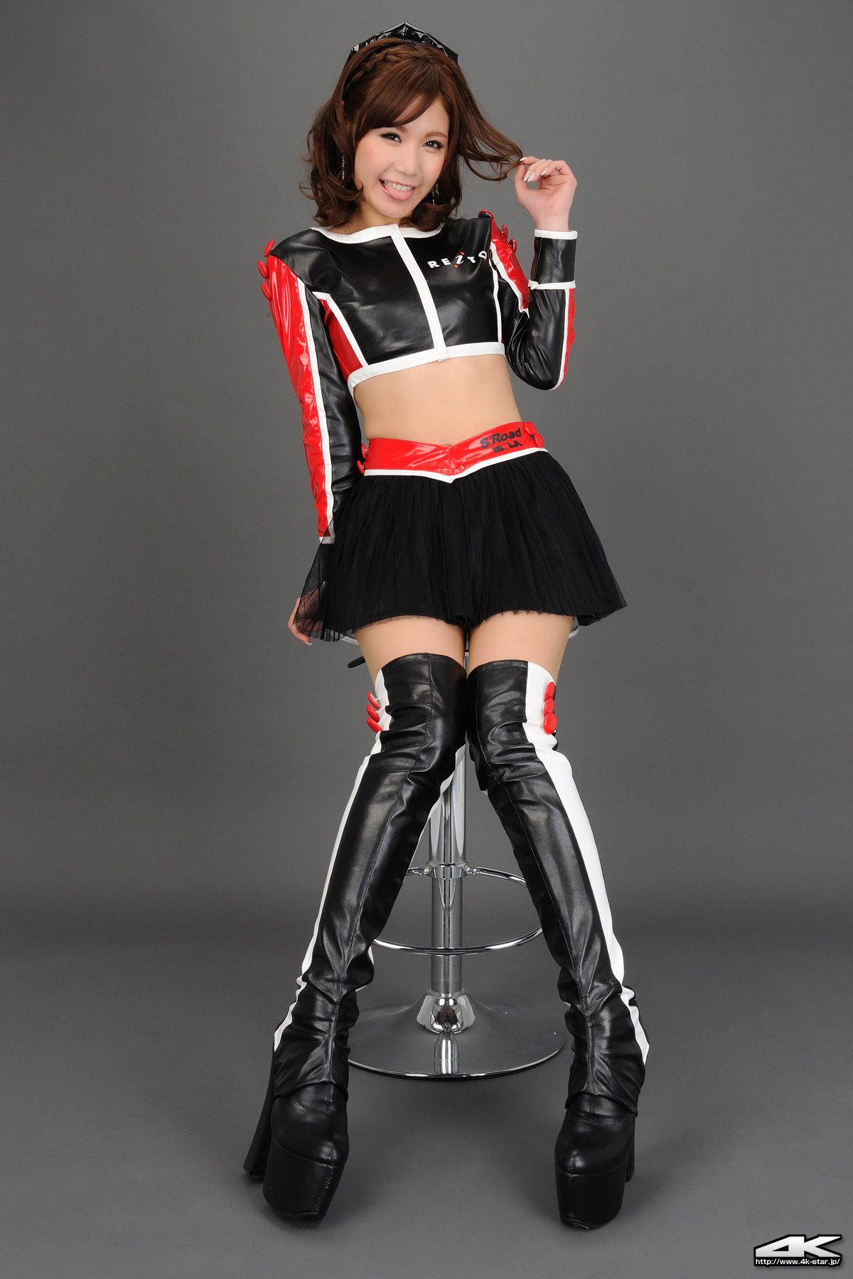 熊乃あい 「レースクイーン」日本性感制服美女[4K-Star] NO.00022
