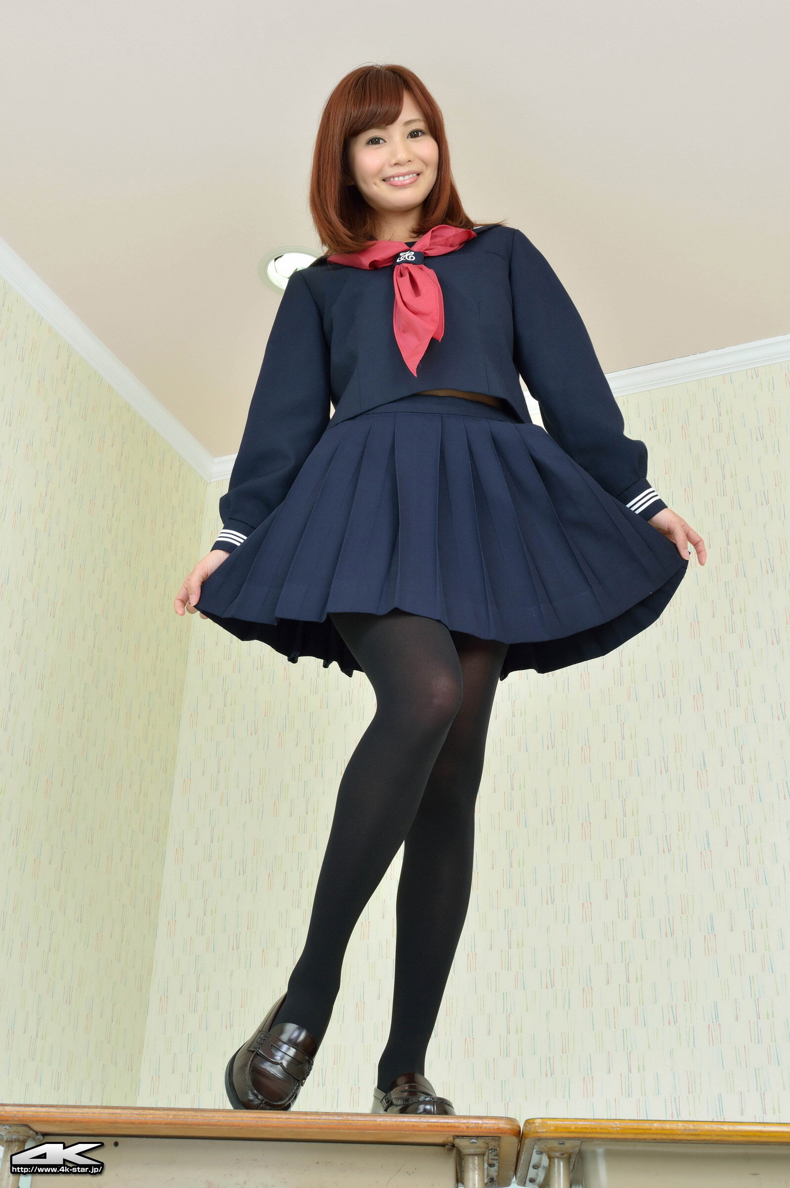 [4K-STAR]  NO.00110 Chihiro Ando 安藤ちひろ - セーラー服