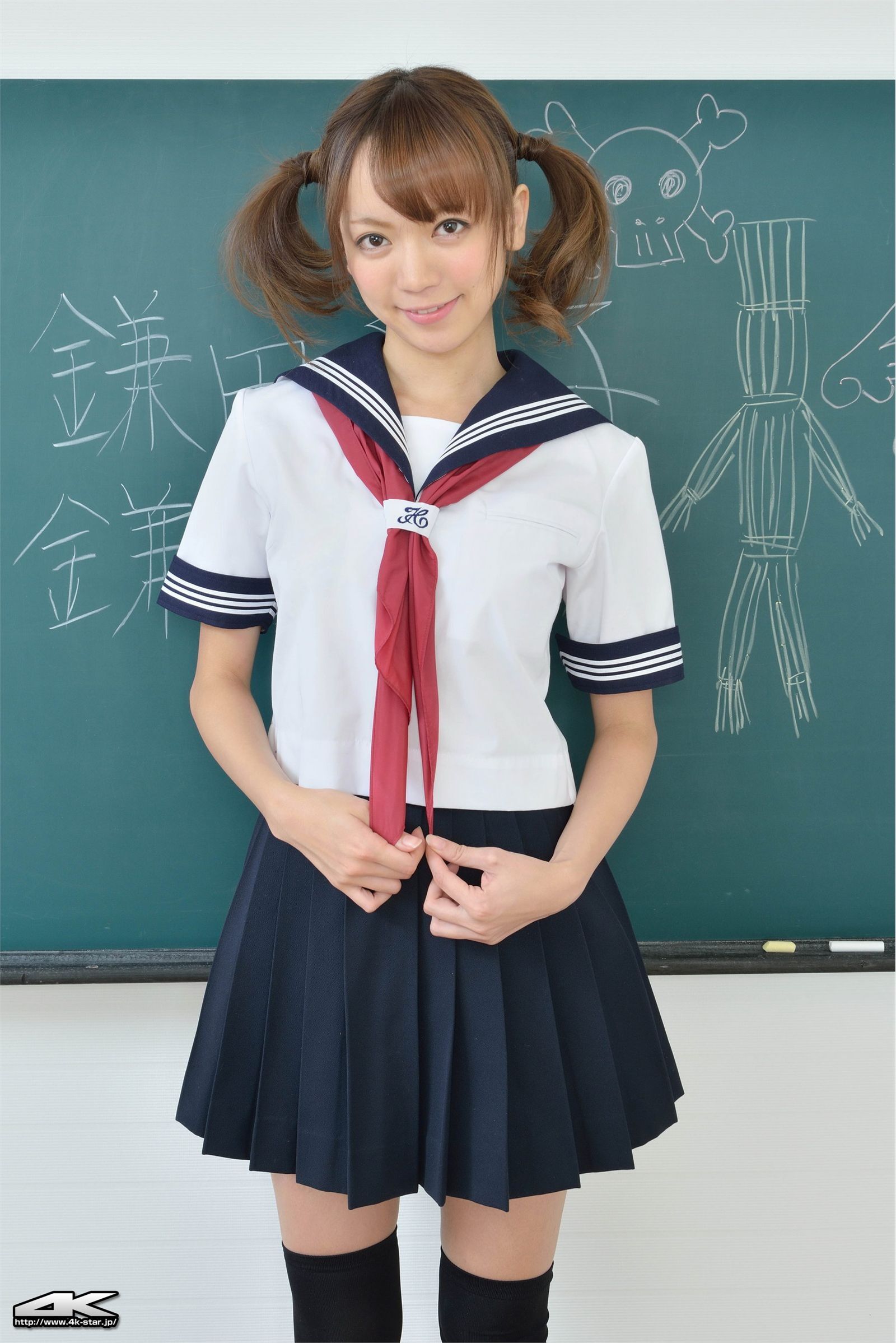 [4K-STAR] NO.00141 Hiroko Kamata 鎌田紘子 - セーラー服