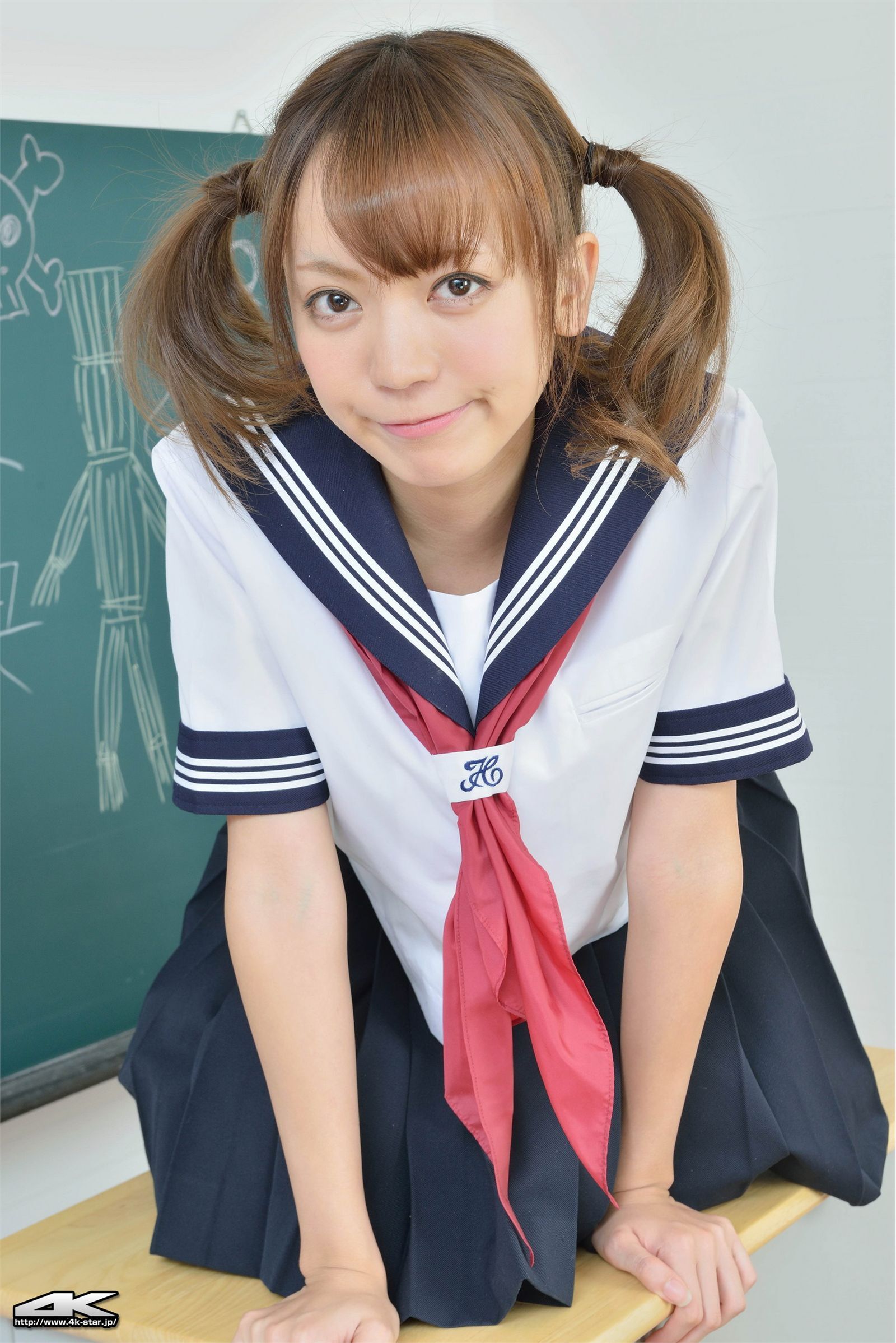 [4K-STAR] NO.00141 Hiroko Kamata 鎌田紘子 - セーラー服
