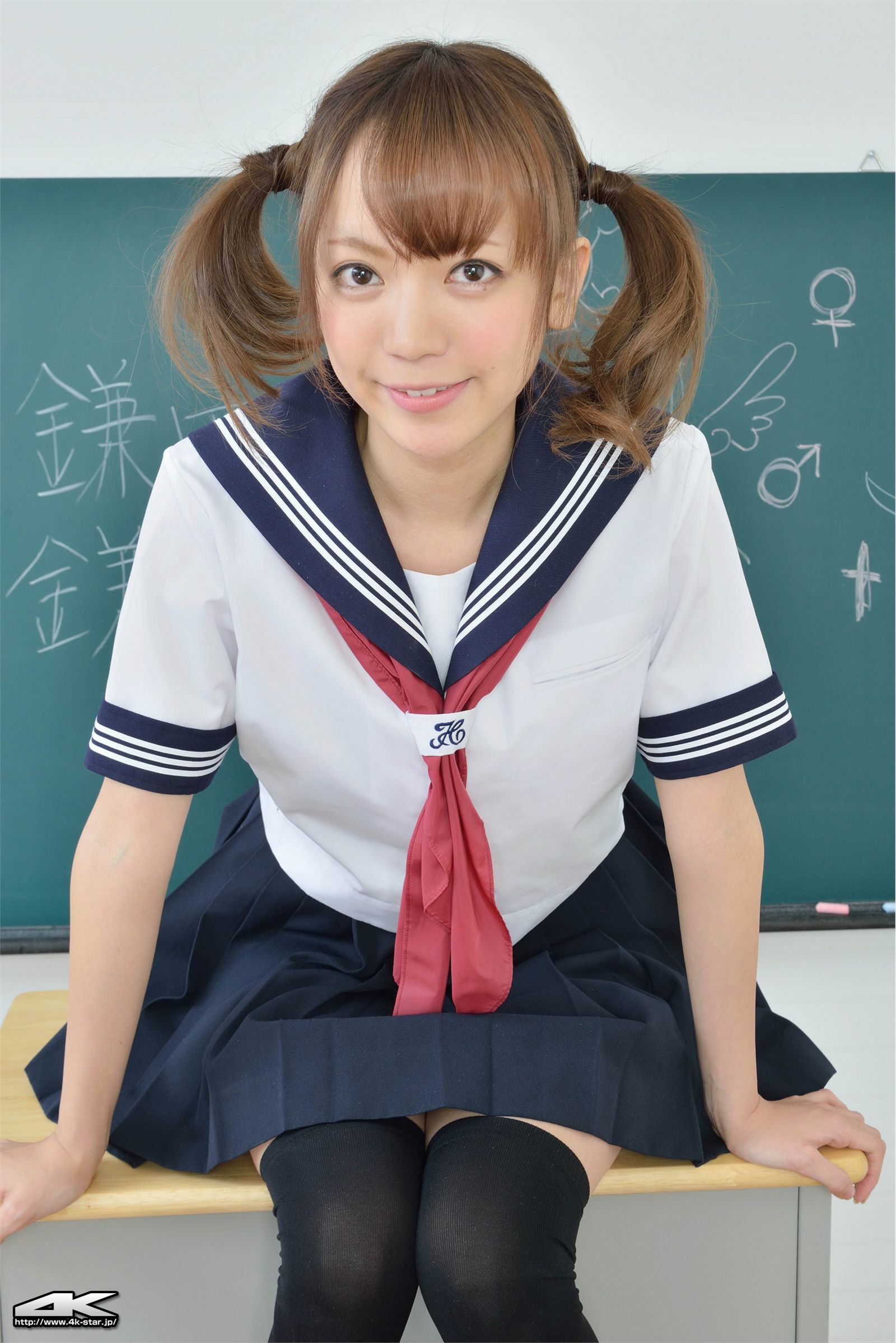 [4K-STAR] NO.00141 Hiroko Kamata 鎌田紘子 - セーラー服