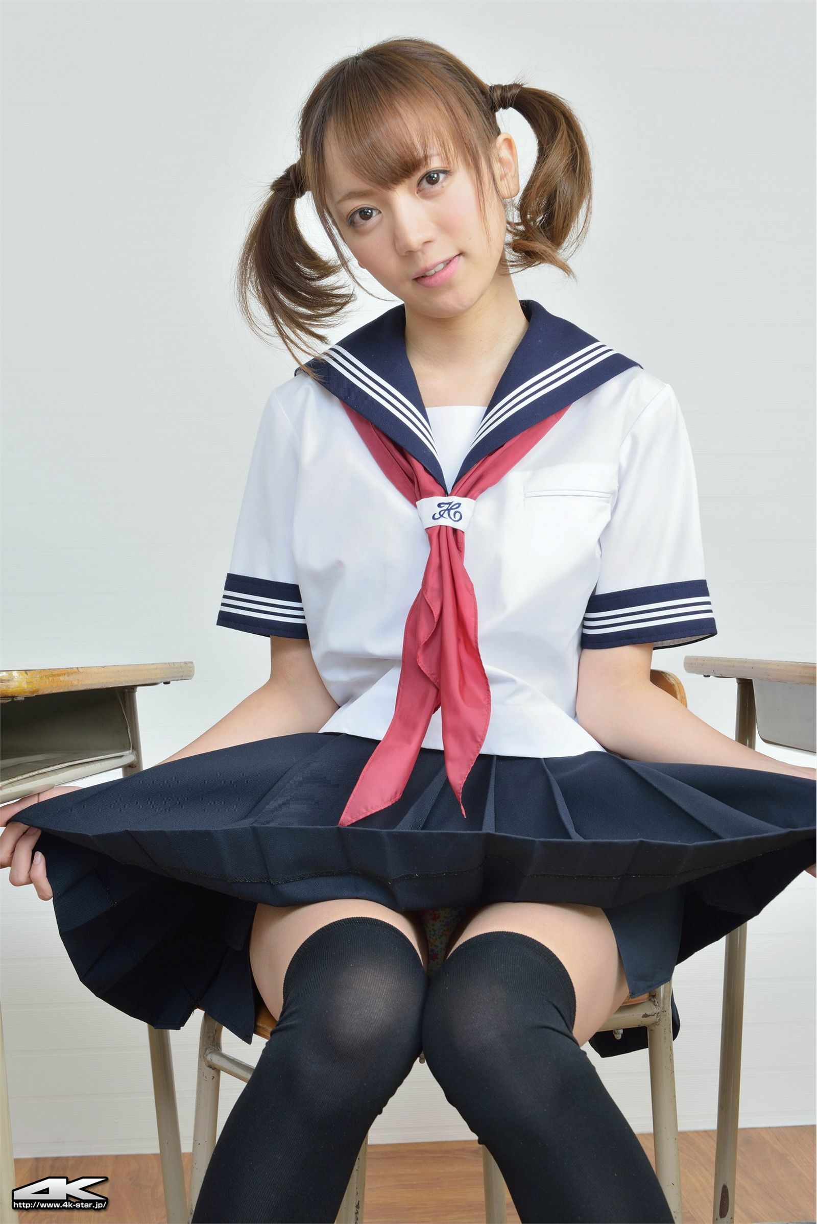 [4K-STAR] NO.00141 Hiroko Kamata 鎌田紘子 - セーラー服