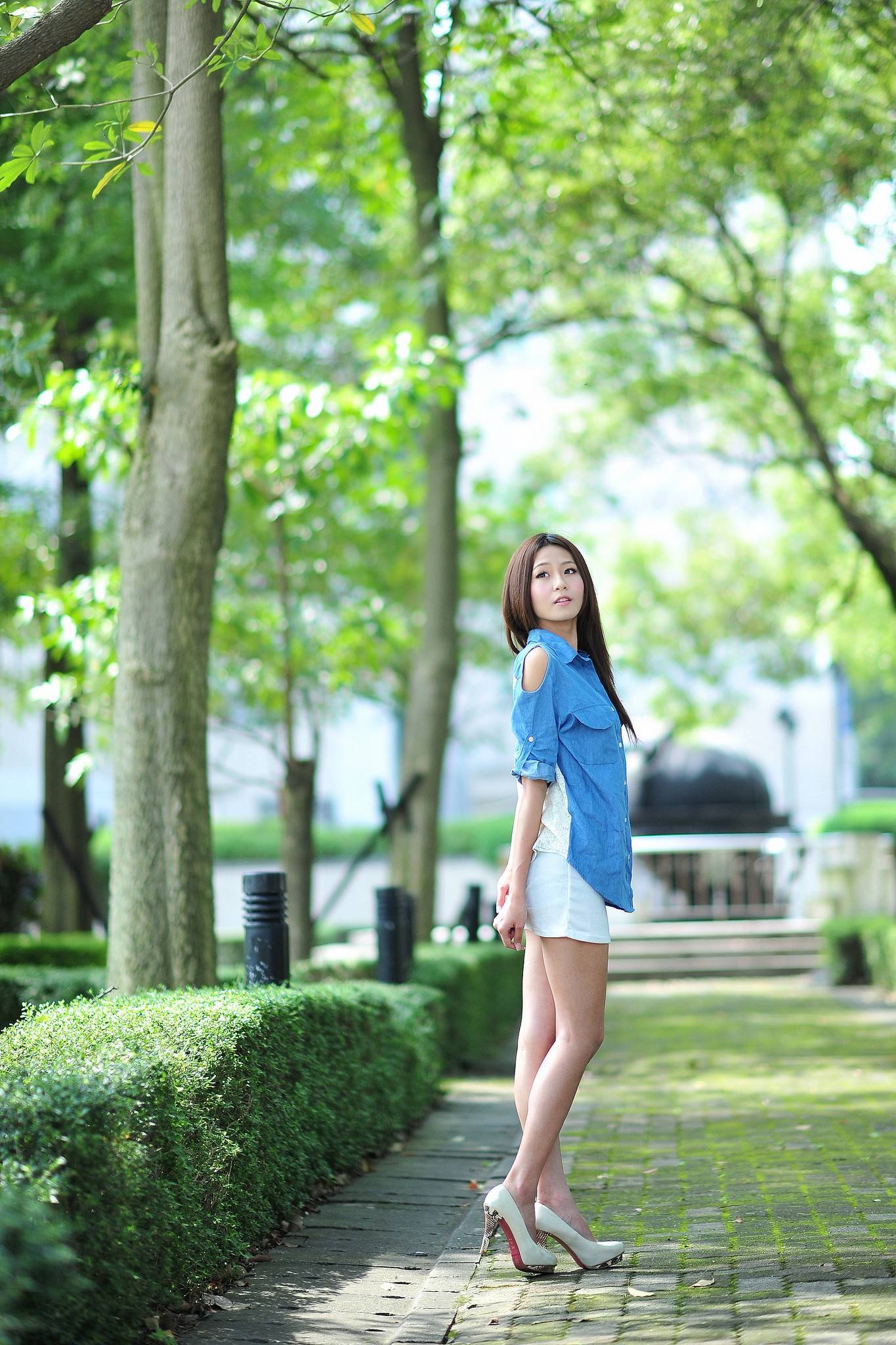 beautyleg美女winnie美腿制服唯美外拍