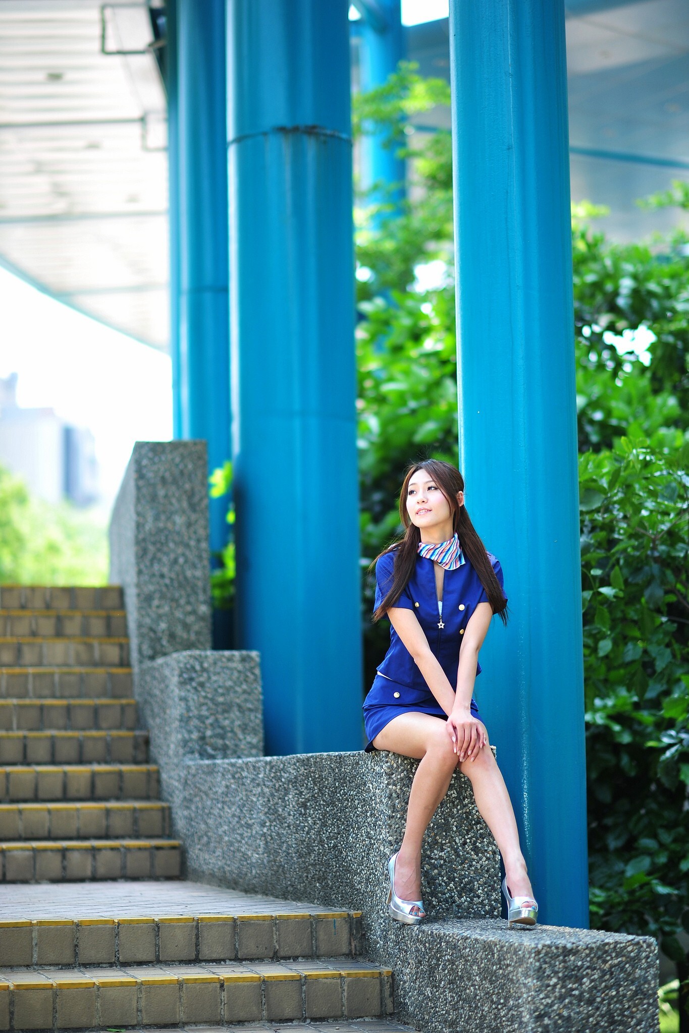 beautyleg美女winnie美腿制服唯美外拍