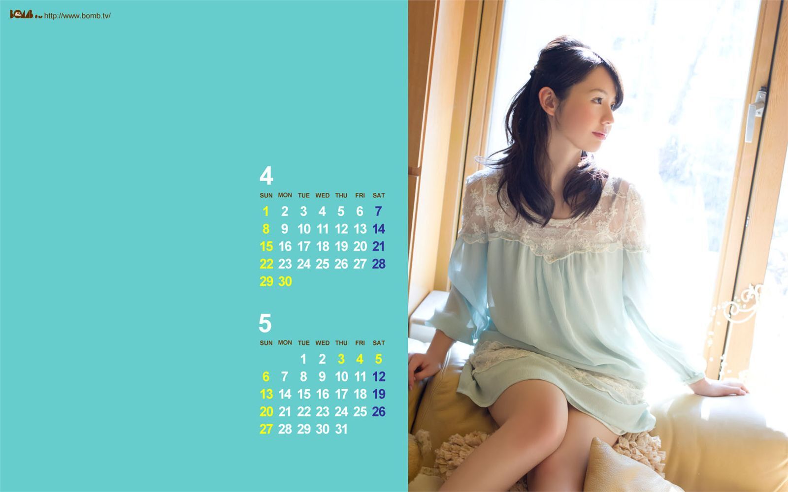 BOMB.TV 2012 4月号 篠崎 愛 week3　京本有加 week3