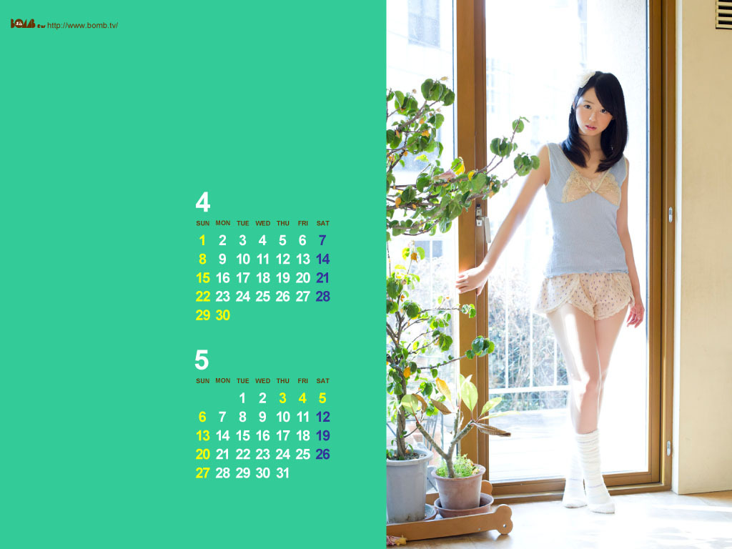 BOMB.TV 2012 4月号 篠崎 愛 week3　京本有加 week3