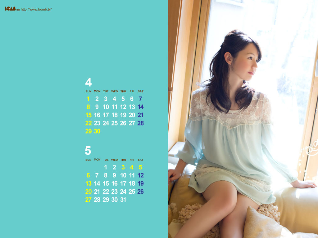 BOMB.TV 2012 4月号 篠崎 愛 week3　京本有加 week3