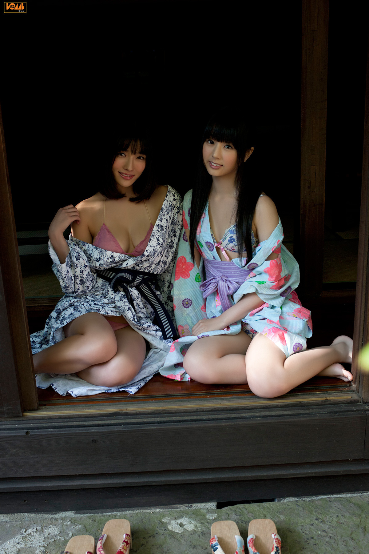 栗田恵美×今野杏南[BOMB.tv] GRavURE Channel 2012年12月号
