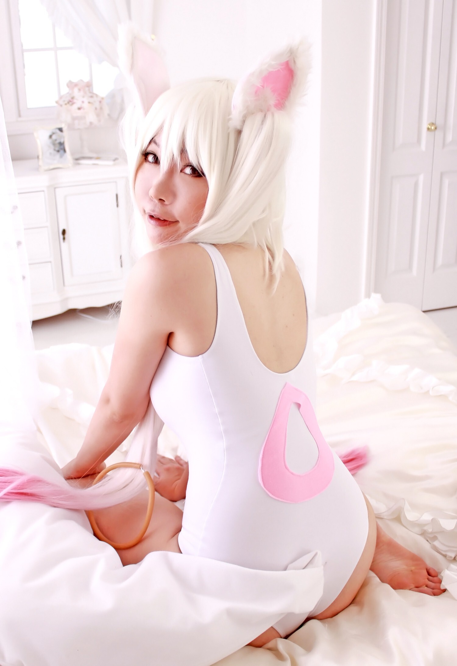 [Cosplay] Mahou Shoujo Madoka Magika - Kyubey hot cosplay Part.3