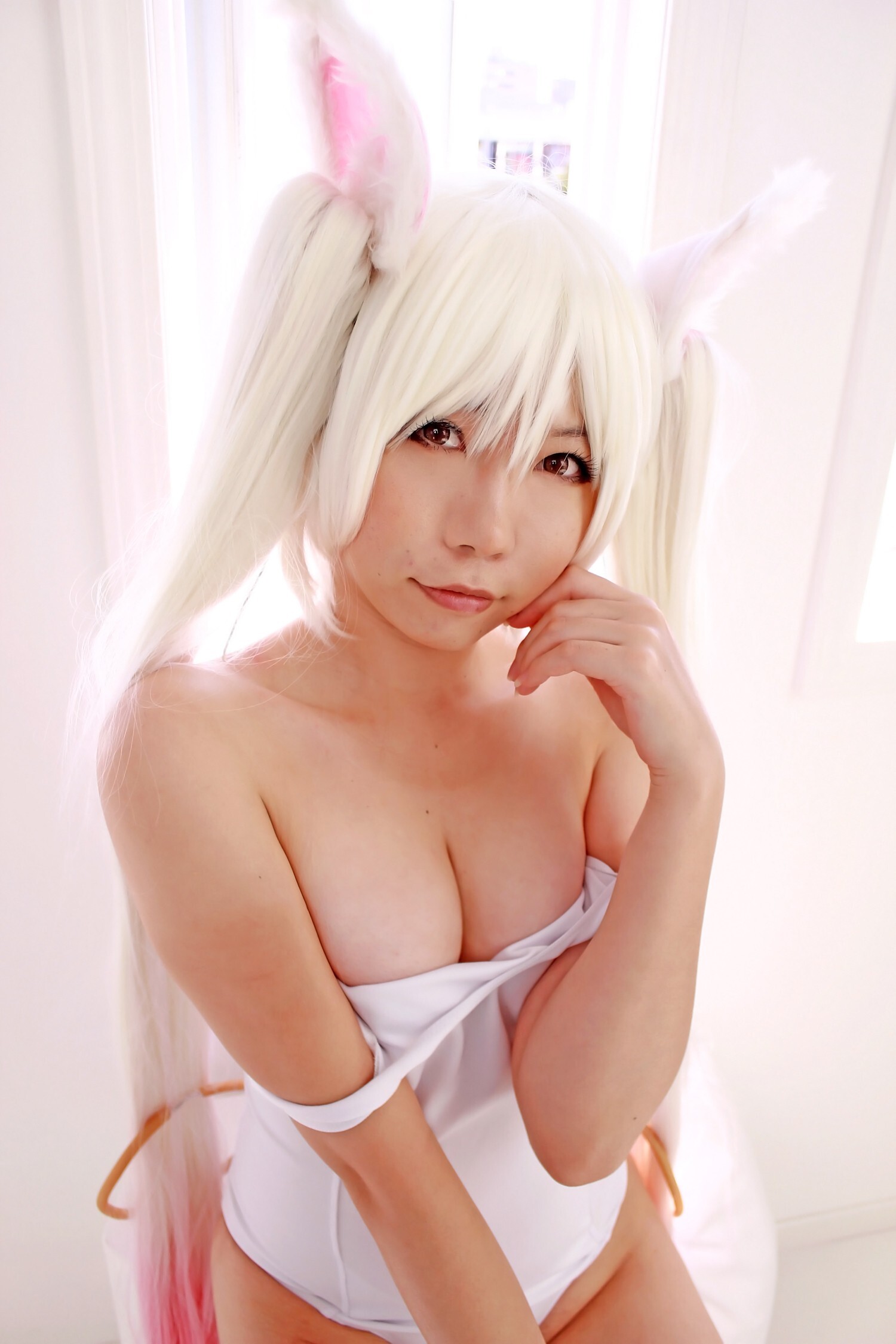 [Cosplay] Mahou Shoujo Madoka Magika - Kyubey hot cosplay Part.3