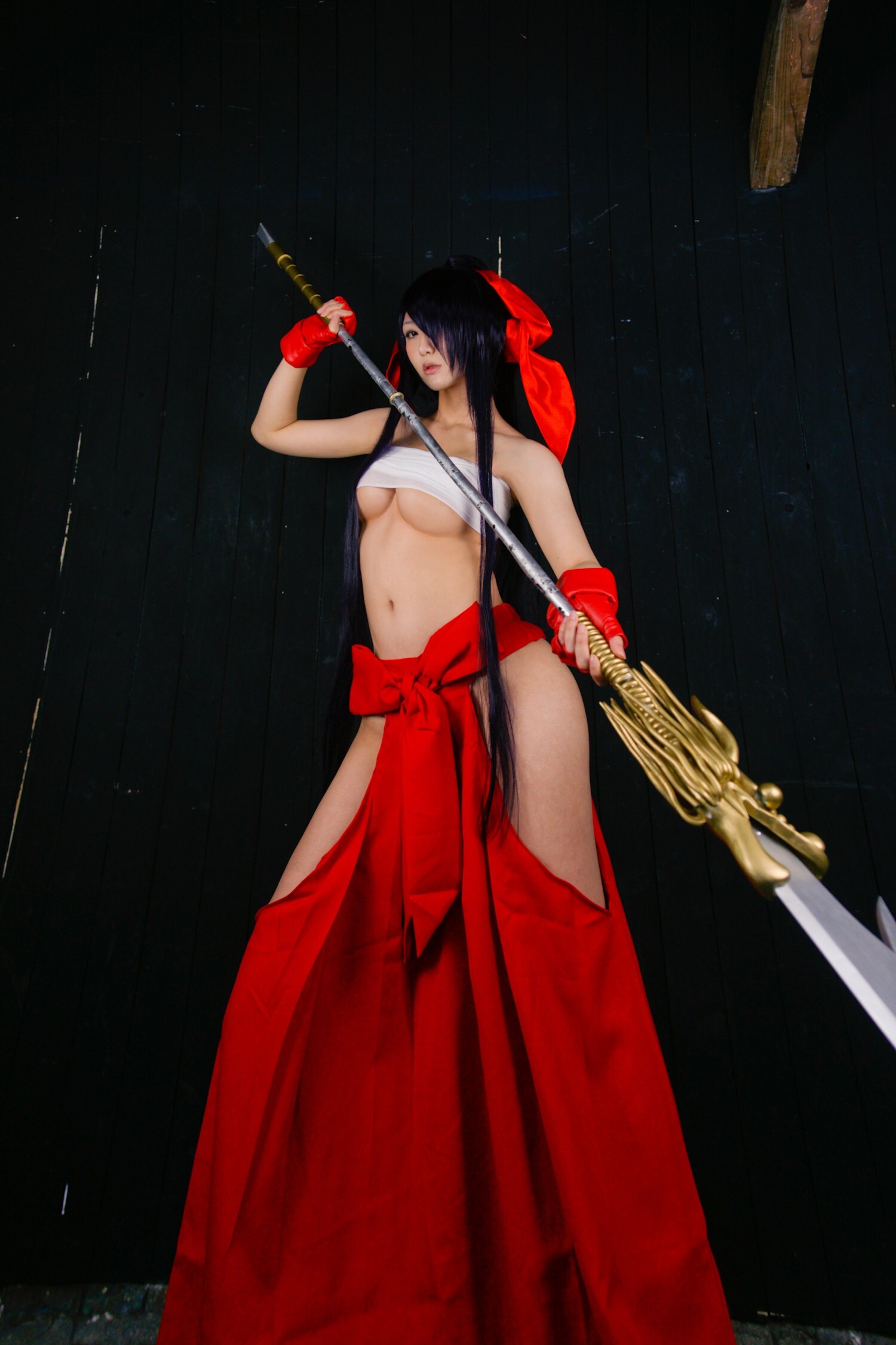 [Cosplay] 2013.12.07 Ultra hot Kanu Unchou in priestess dress