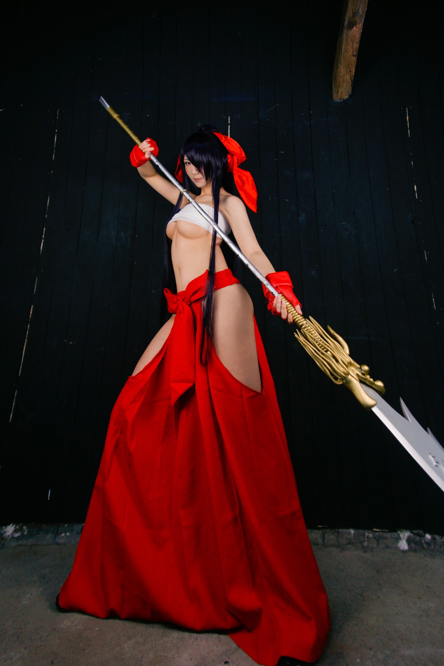 [Cosplay] 2013.12.07 Ultra hot Kanu Unchou in priestess dress