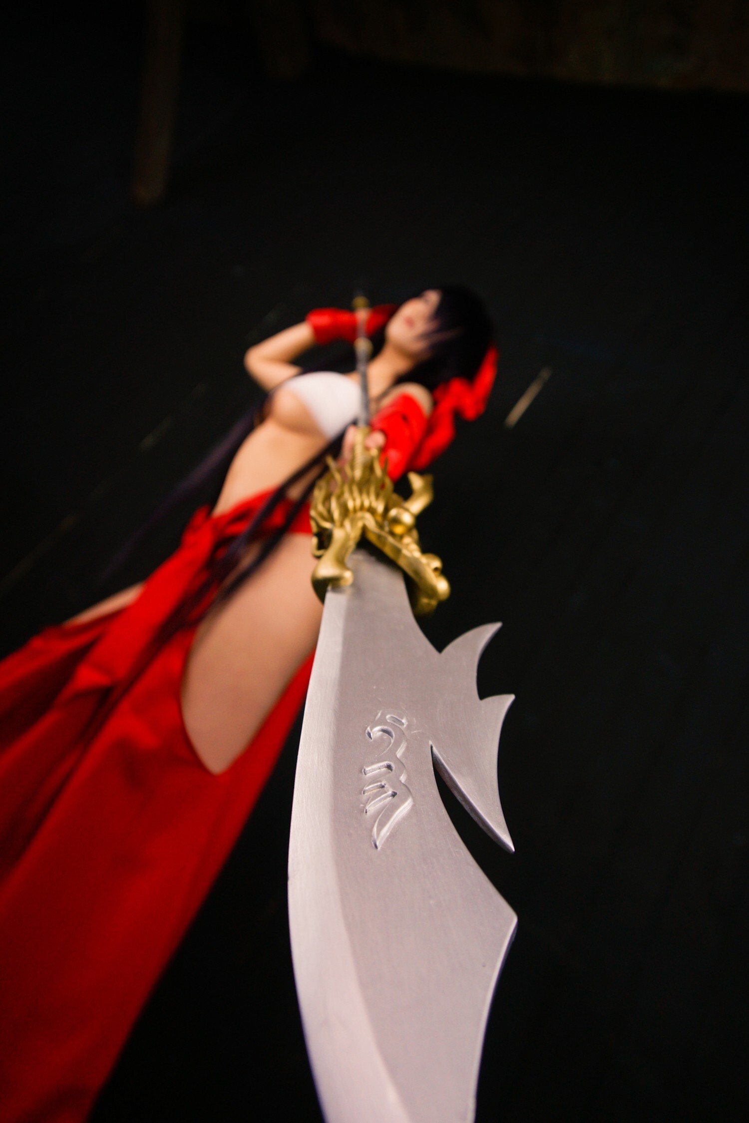 [Cosplay] 2013.12.07 Ultra hot Kanu Unchou in priestess dress