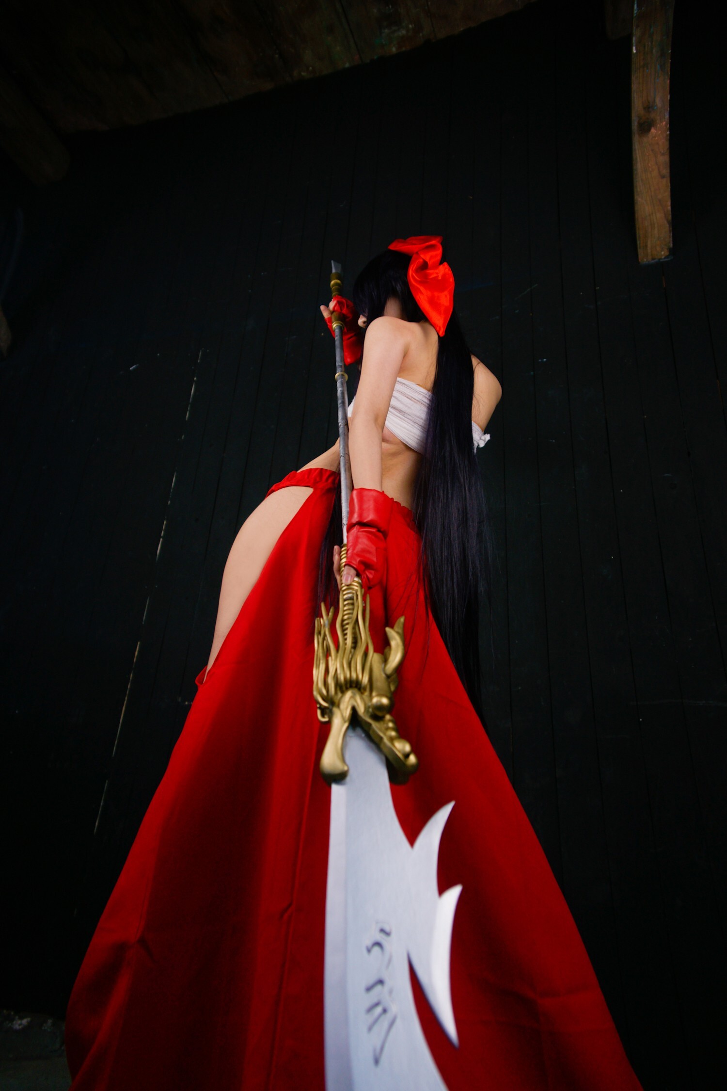 [Cosplay] 2013.12.07 Ultra hot Kanu Unchou in priestess dress