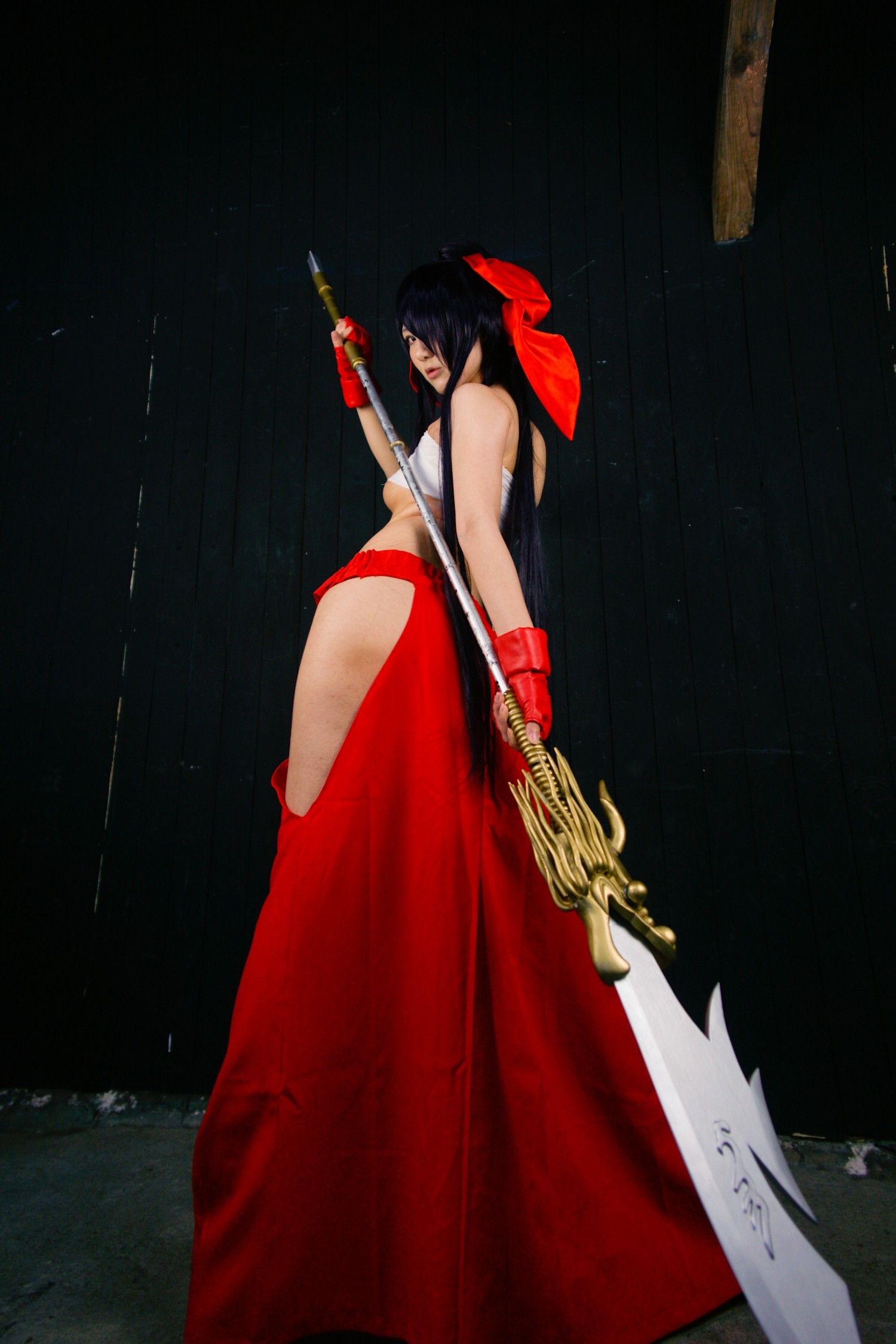 [Cosplay] 2013.12.07 Ultra hot Kanu Unchou in priestess dress