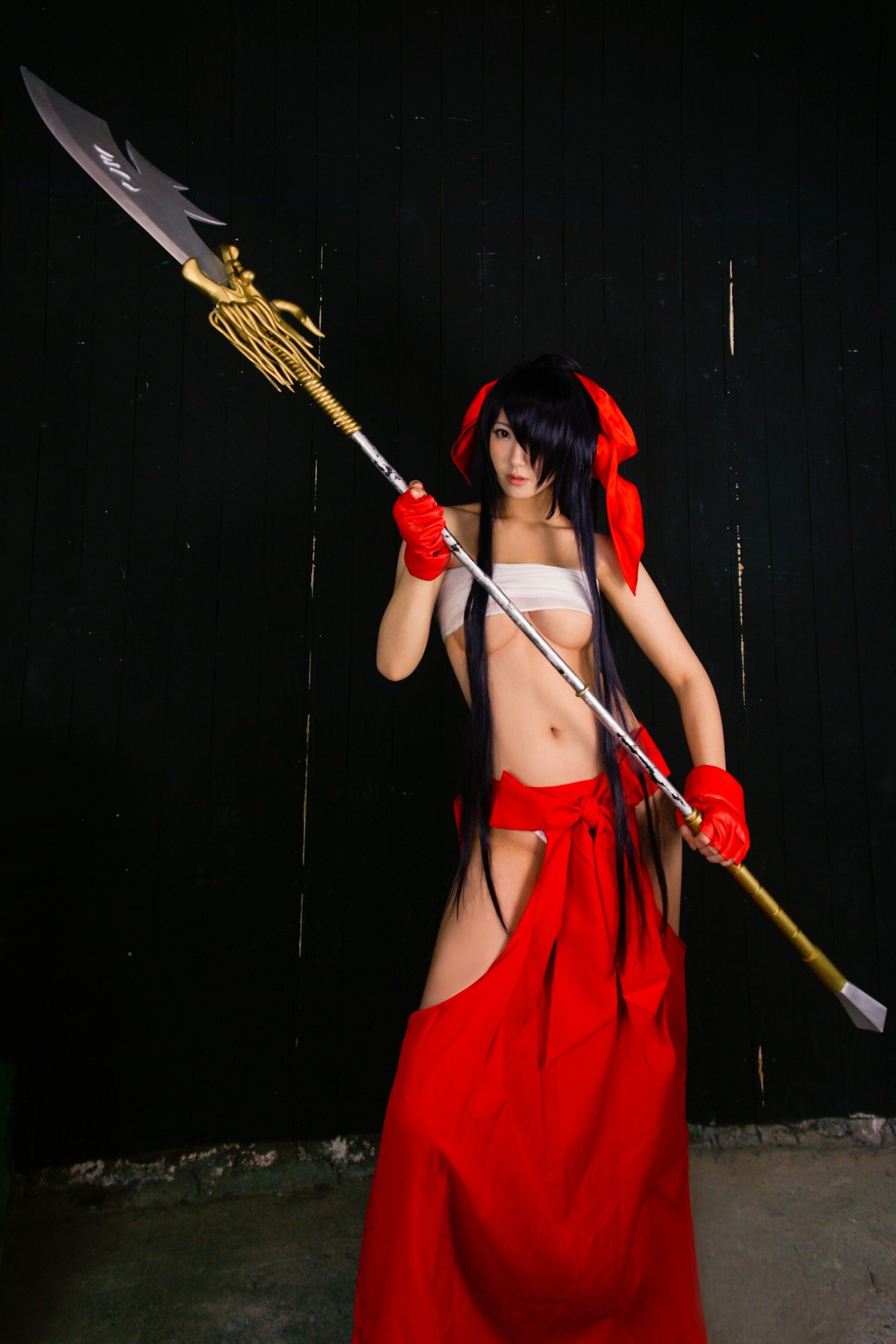 [Cosplay] 2013.12.07 Ultra hot Kanu Unchou in priestess dress