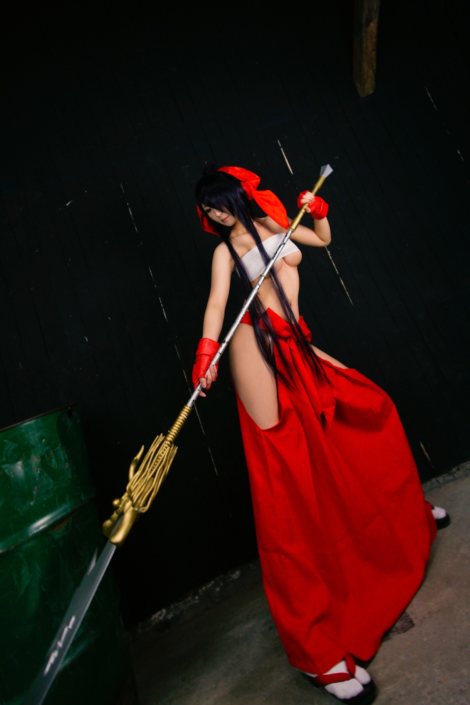 [Cosplay] 2013.12.07 Ultra hot Kanu Unchou in priestess dress