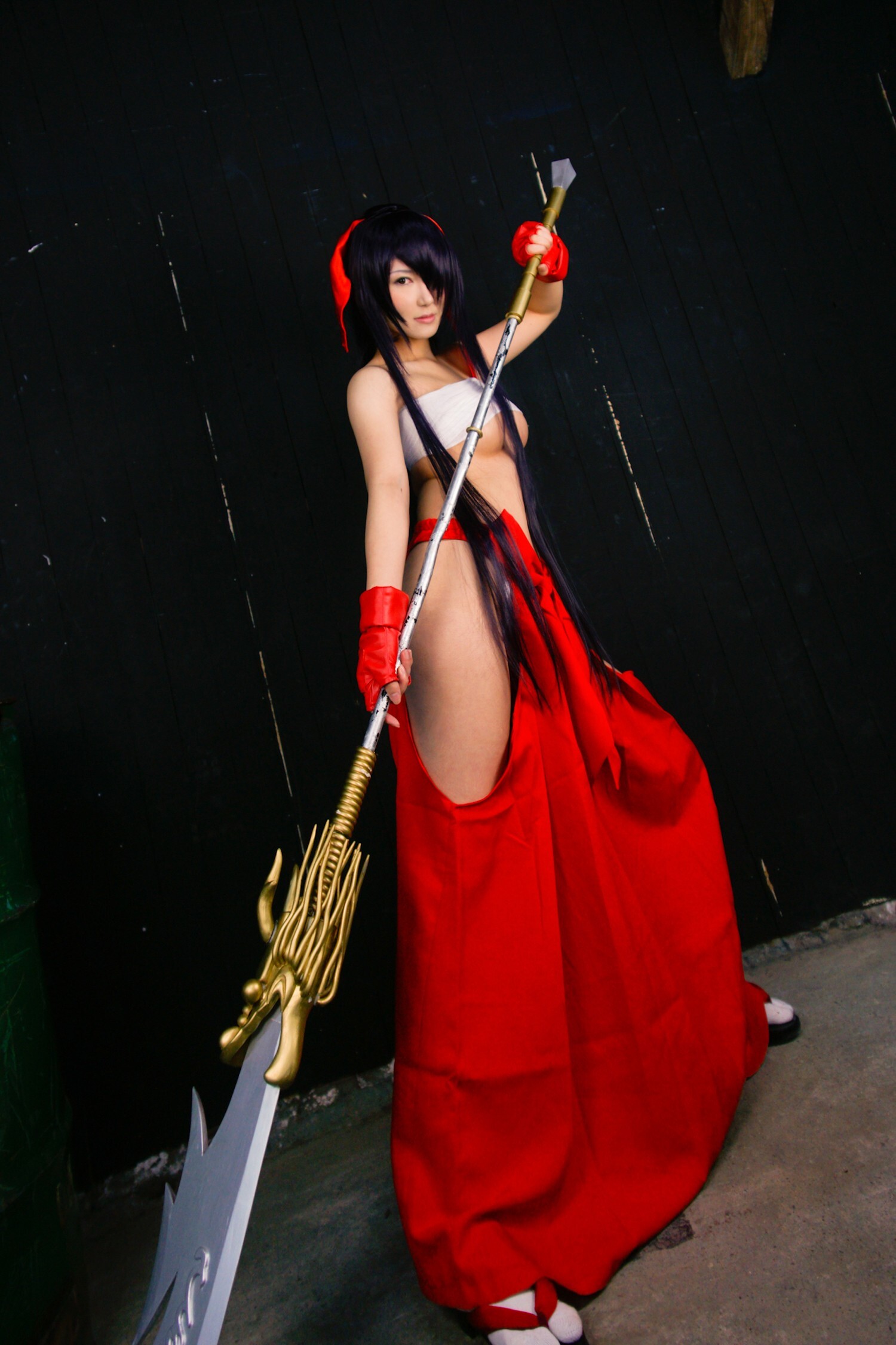 [Cosplay] 2013.12.07 Ultra hot Kanu Unchou in priestess dress