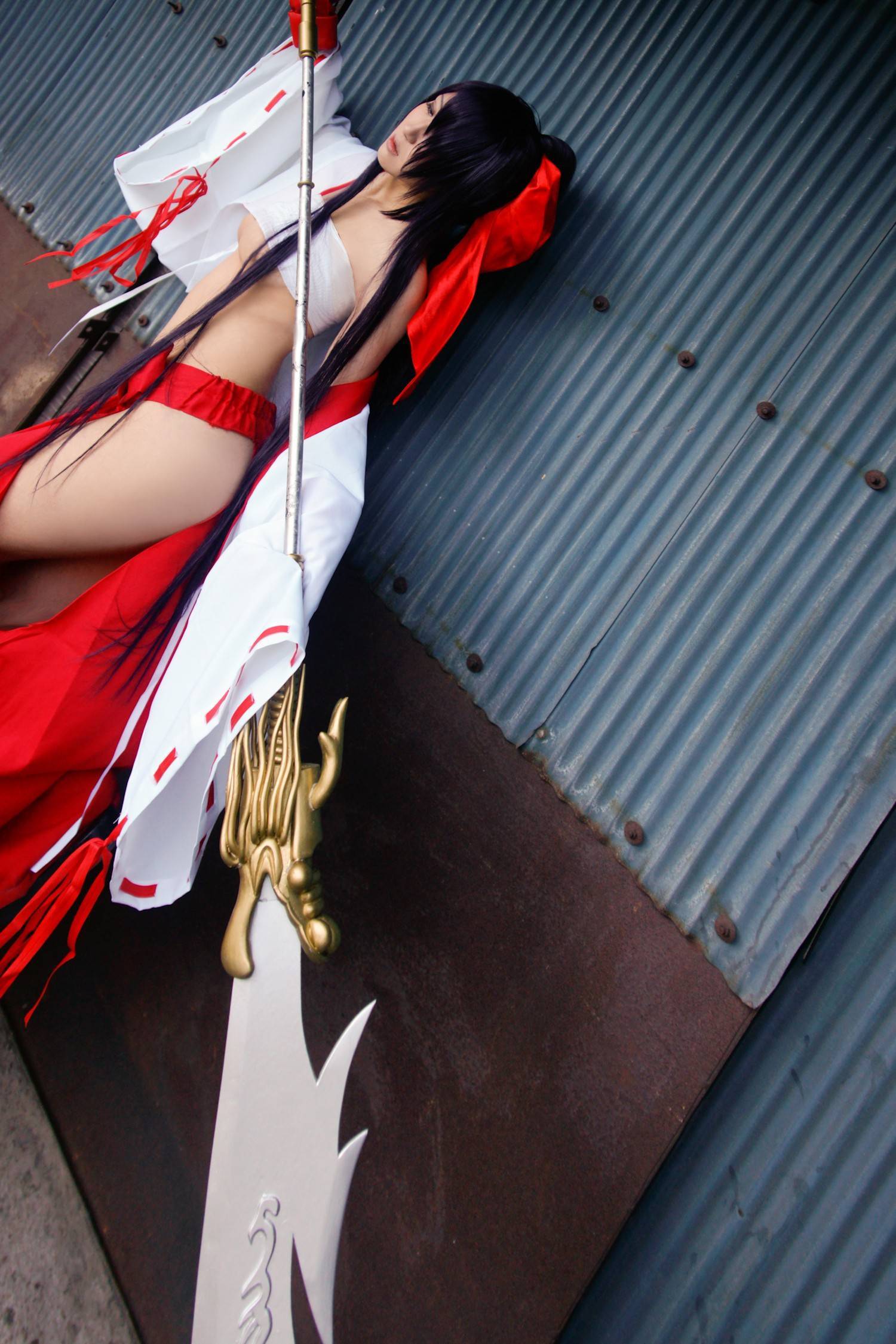 [Cosplay] 2013.12.07 Ultra hot Kanu Unchou in priestess dress