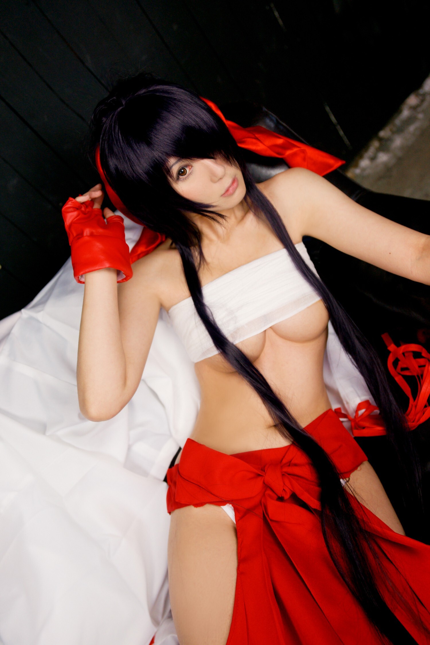 [Cosplay] 2013.12.07 Ultra hot Kanu Unchou in priestess dress