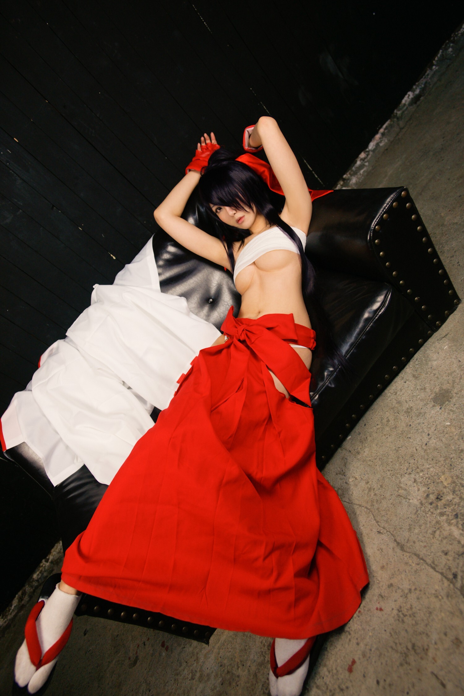 [Cosplay] 2013.12.07 Ultra hot Kanu Unchou in priestess dress