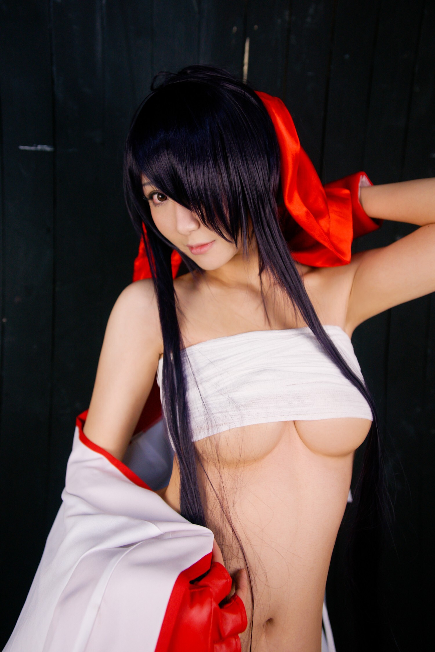 [Cosplay] 2013.12.07 Ultra hot Kanu Unchou in priestess dress