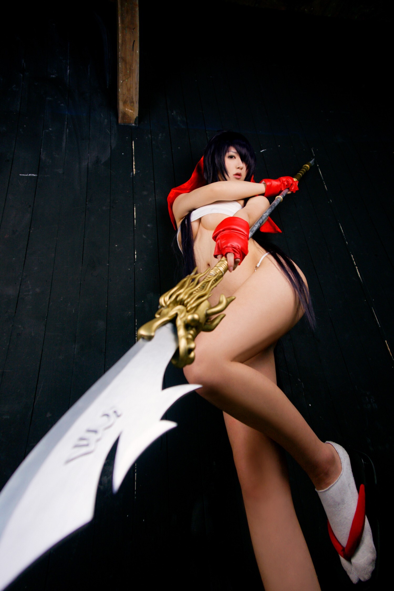 [Cosplay] 2013.12.07 Ultra hot Kanu Unchou in priestess dress