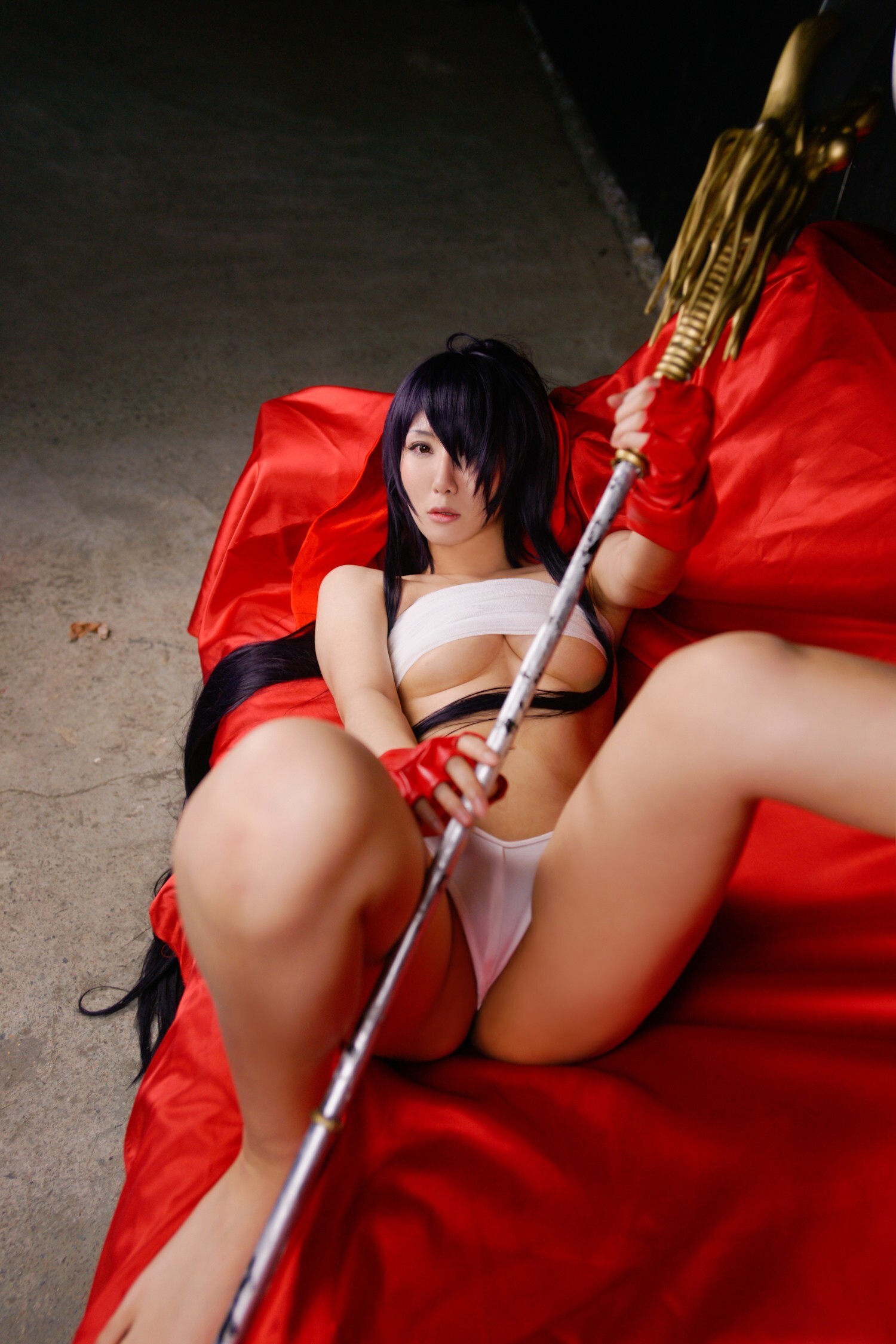 [Cosplay] 2013.12.07 Ultra hot Kanu Unchou in priestess dress