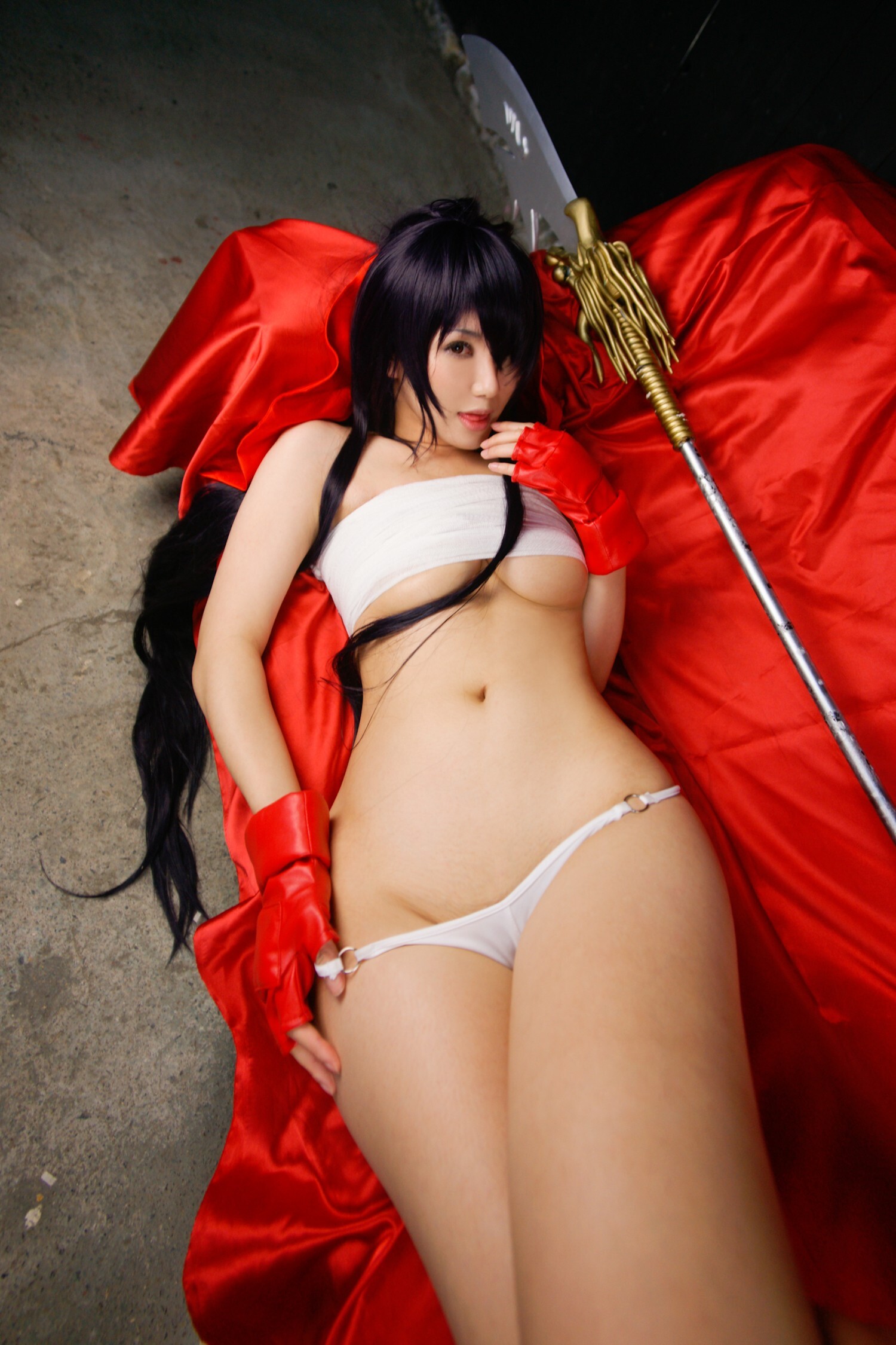 [Cosplay] 2013.12.07 Ultra hot Kanu Unchou in priestess dress