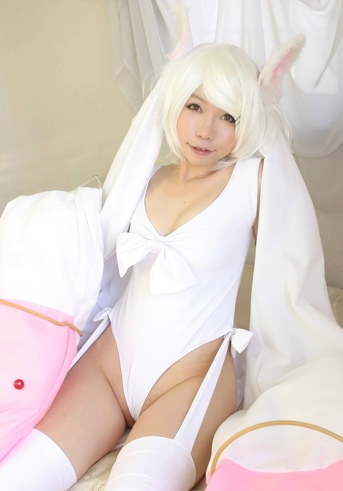 [Cosplay]  Mahou Shoujo Madoka Magika - Kyubey hot cosplay Part.1
