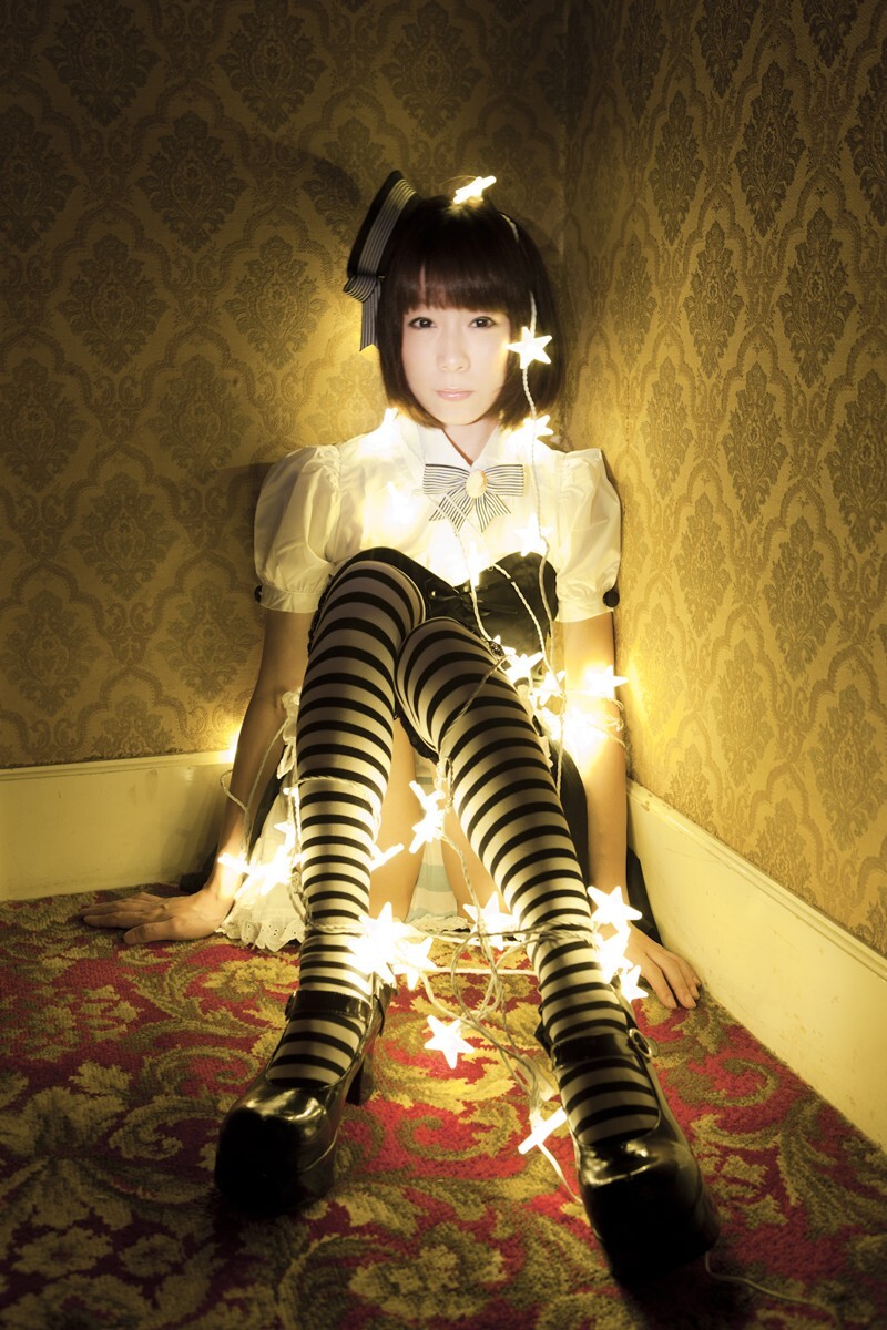 [Cosplay]  Sexy Maid with perfect ass and sexy lingerie