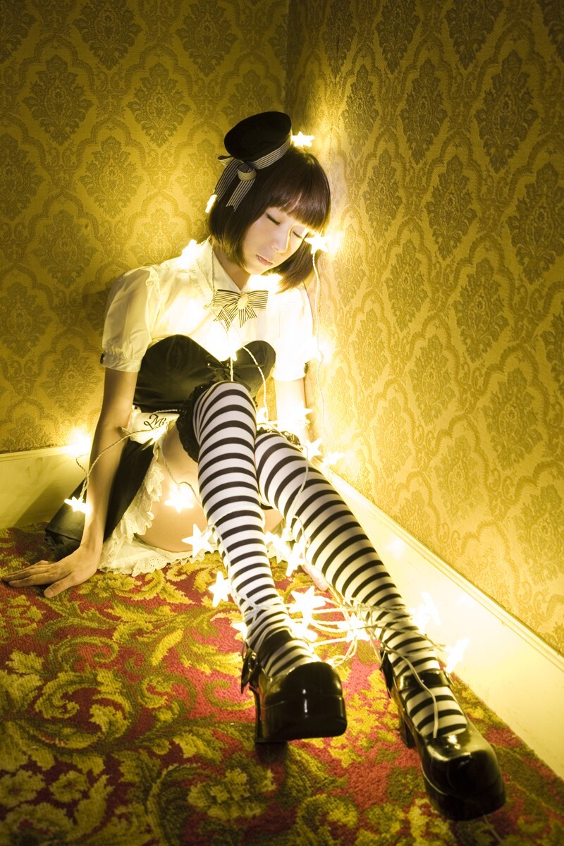 [Cosplay]  Sexy Maid with perfect ass and sexy lingerie