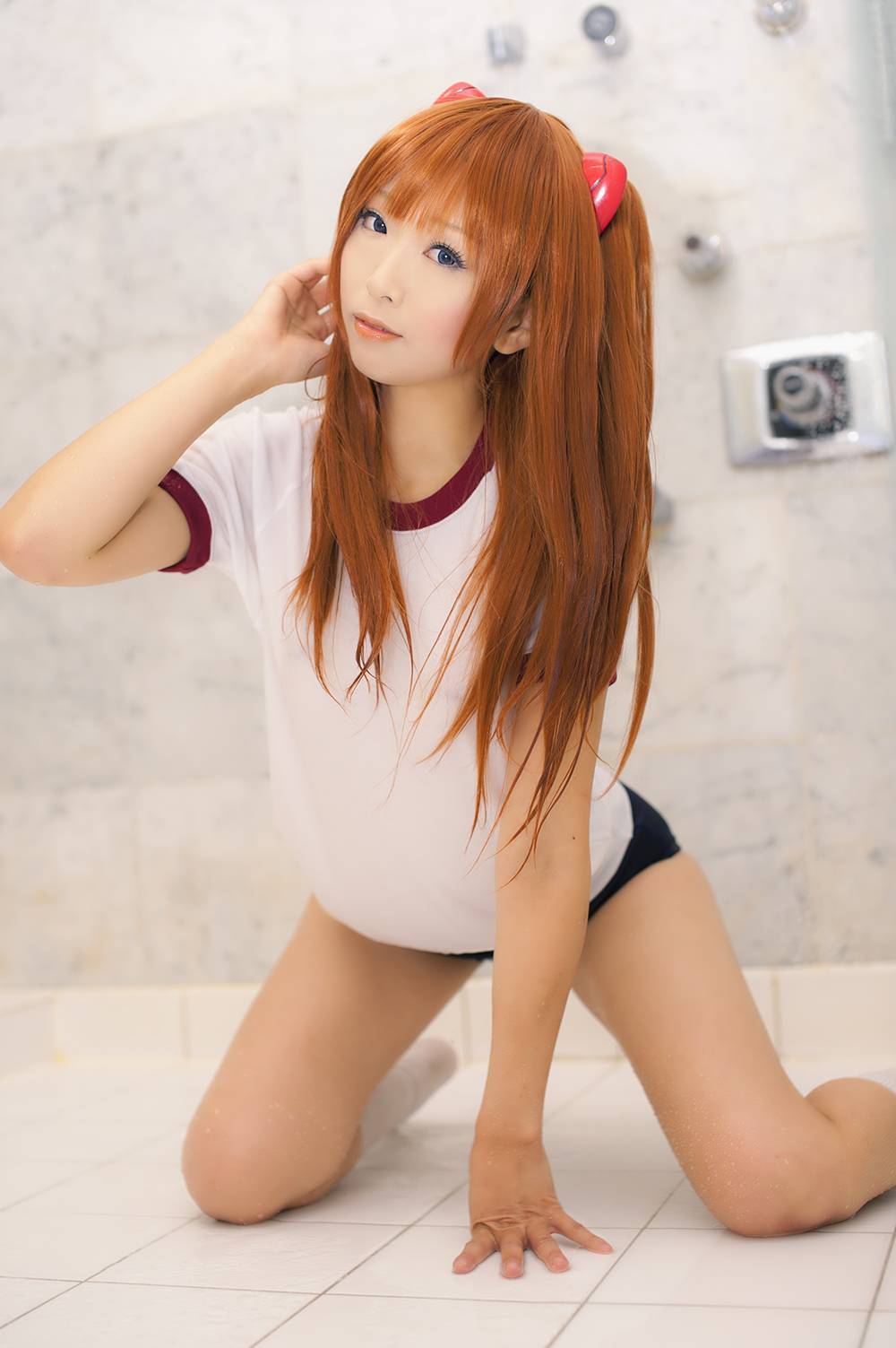 [Cosplay] 2013.04.10 Evangelion - Hottest Asuka I have ever seen