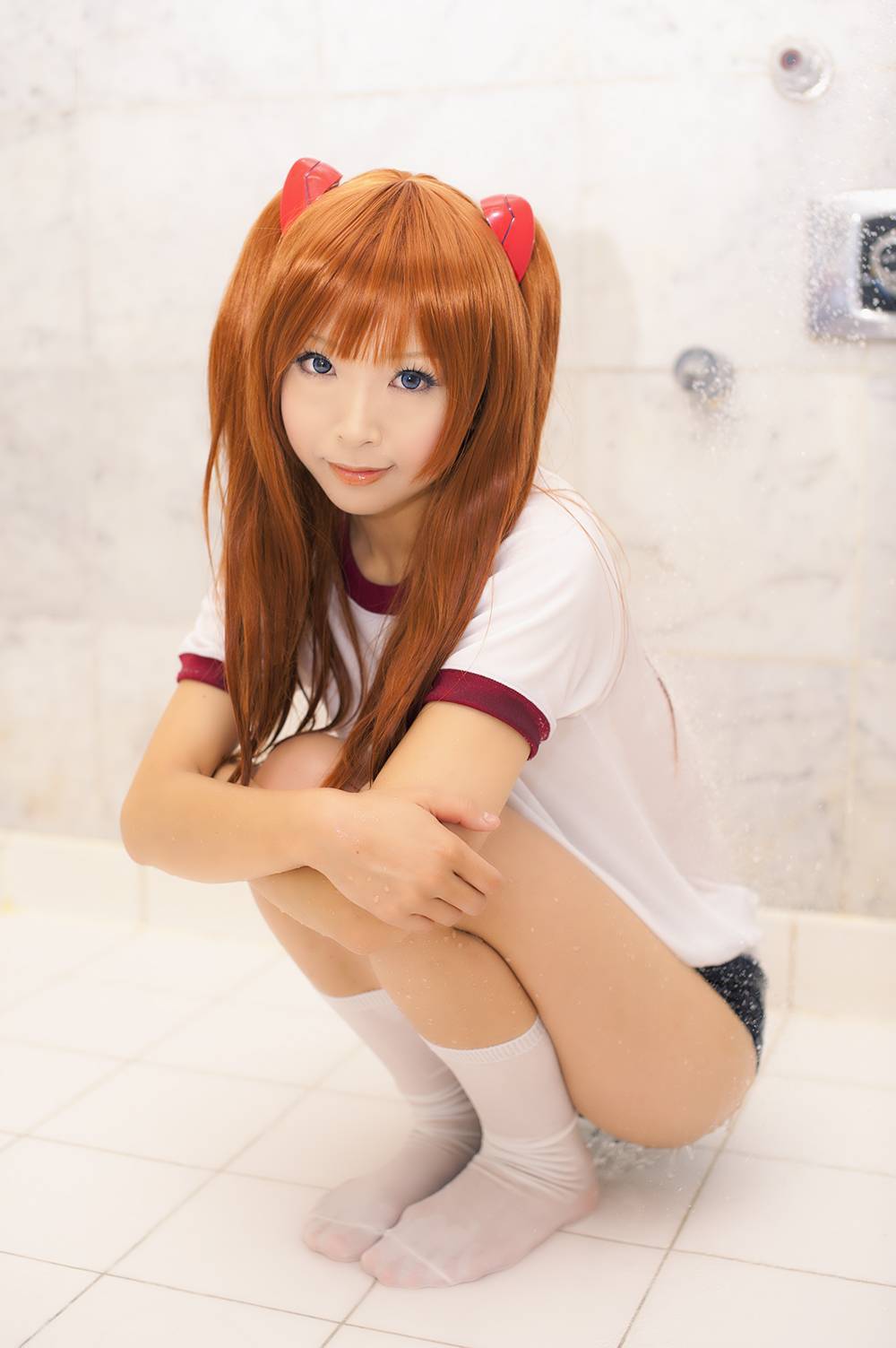 [Cosplay] 2013.04.10 Evangelion - Hottest Asuka I have ever seen