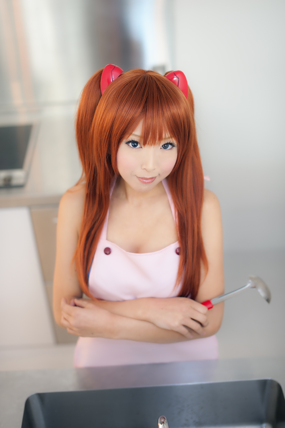 [Cosplay] 2013.04.10 Evangelion - Hottest Asuka I have ever seen